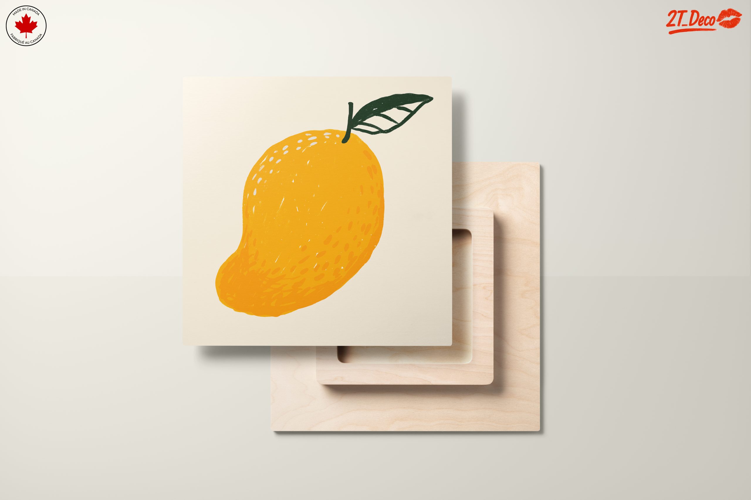 Stylized Mango Fruit Illustration - Image 11