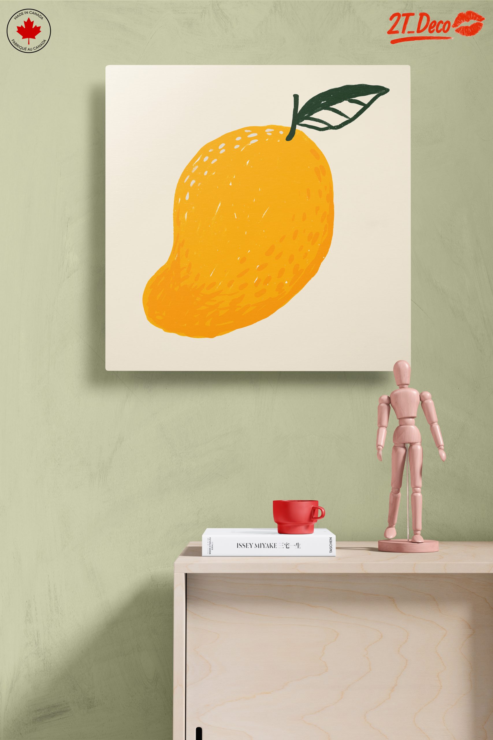 Stylized Mango Fruit Illustration - Image 14