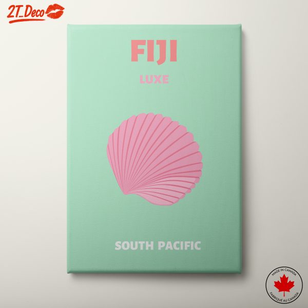 Fiji Luxe Tropical Travel Art