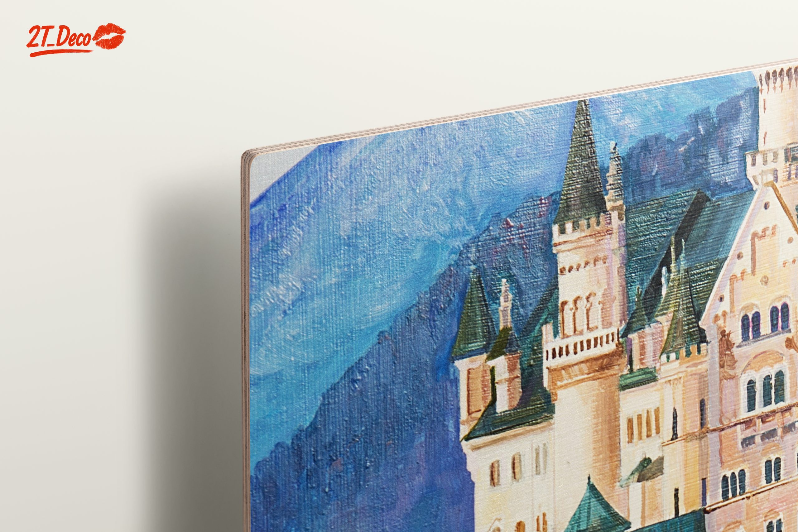 Neuschwanstein Castle Scenic Landscape Art - Image 15
