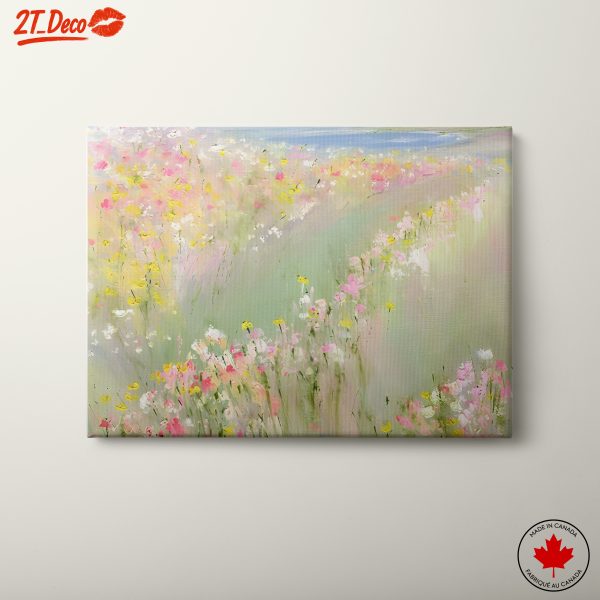 Vibrant Floral Landscape Art 6