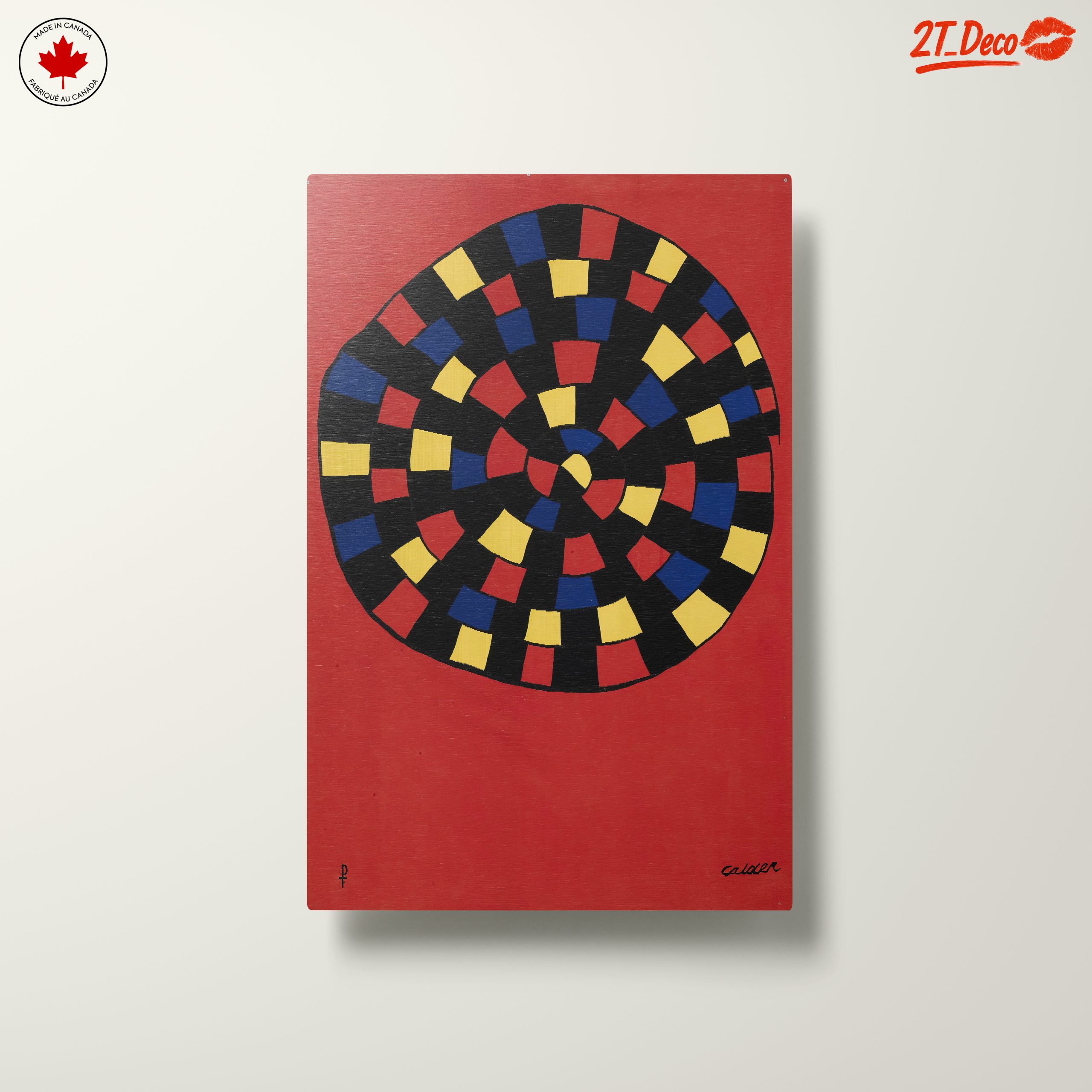 Vibrant Colorful Abstract Interior Art 5 - Image 10