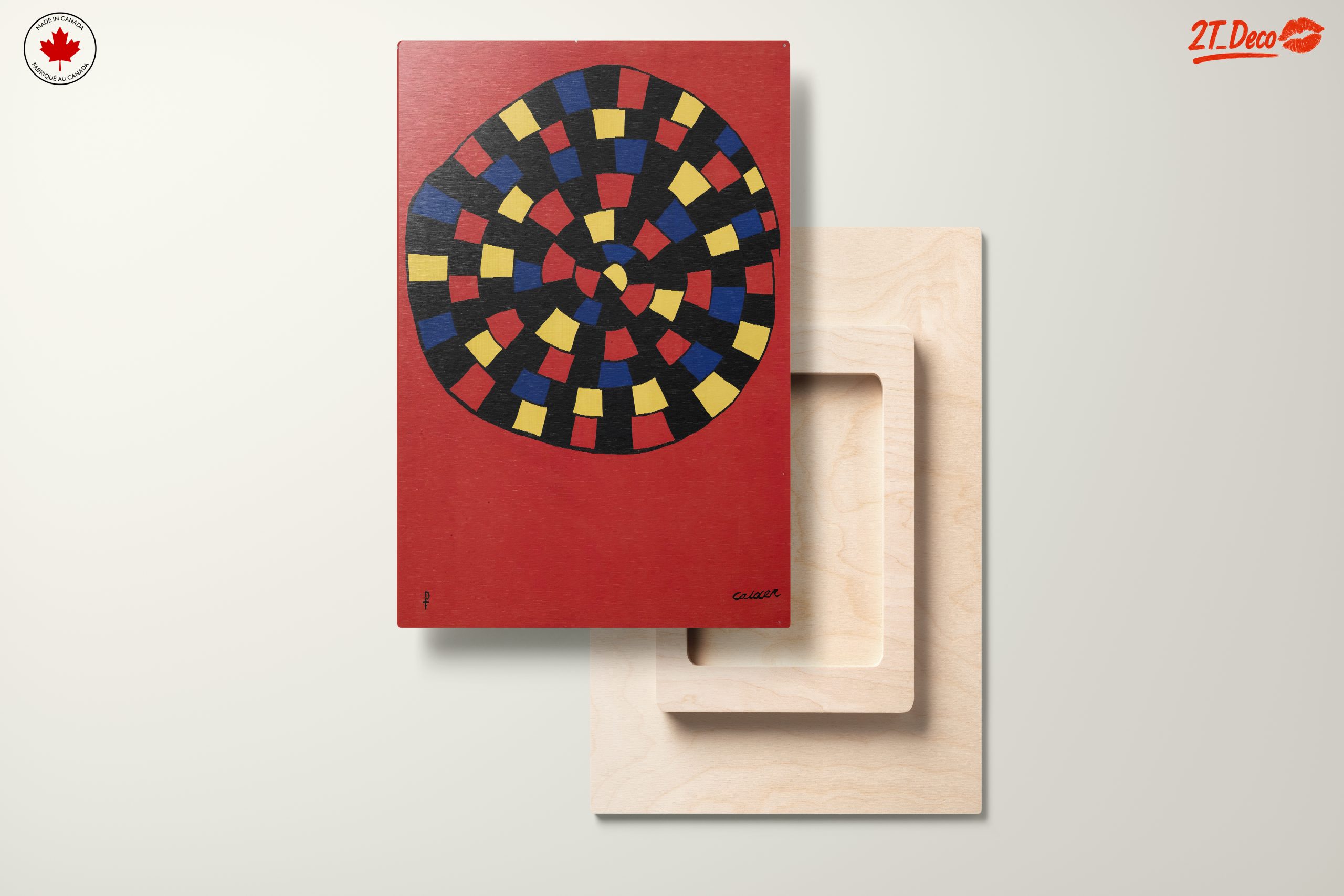 Vibrant Colorful Abstract Interior Art 5 - Image 11