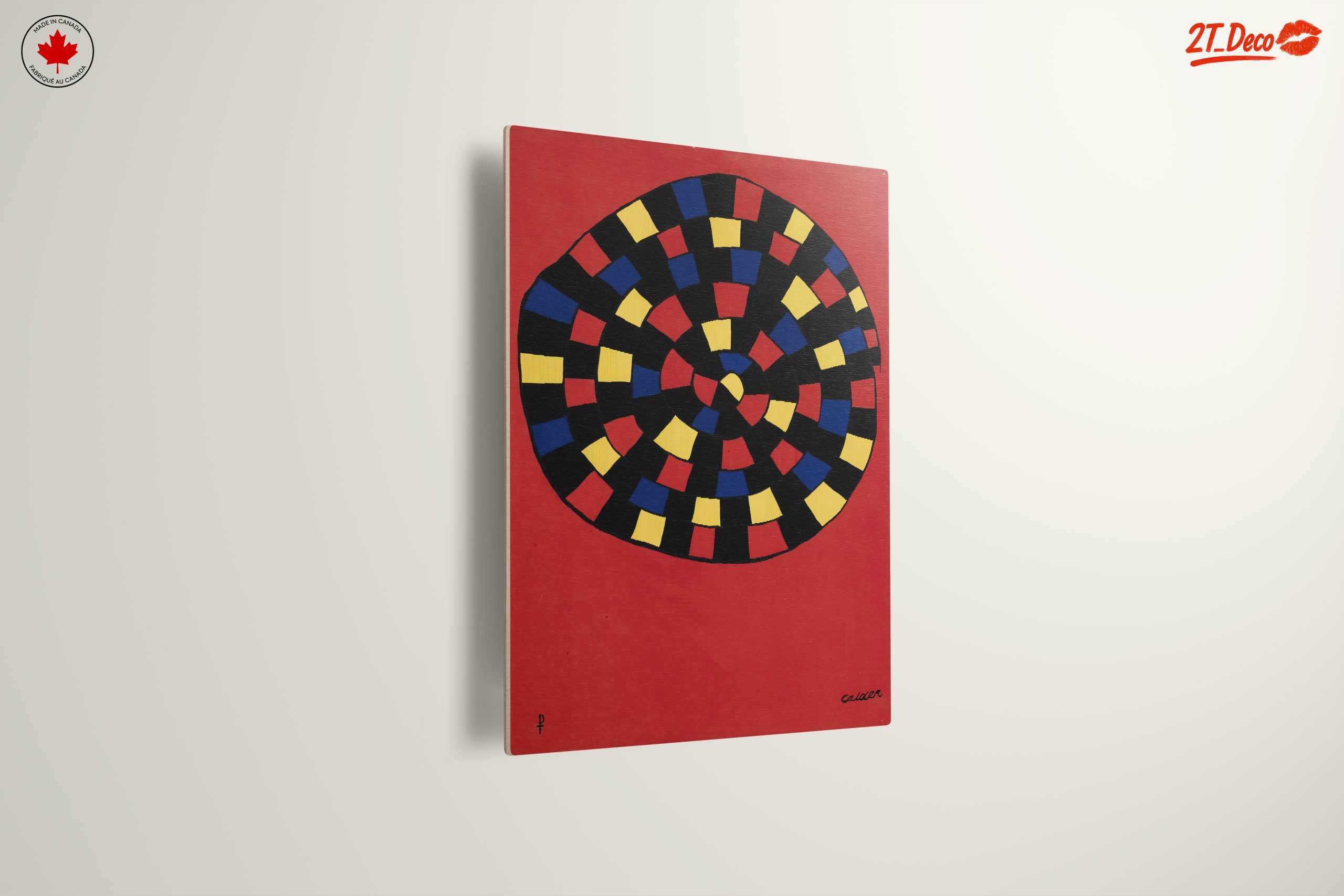 Vibrant Colorful Abstract Interior Art 5 - Image 13