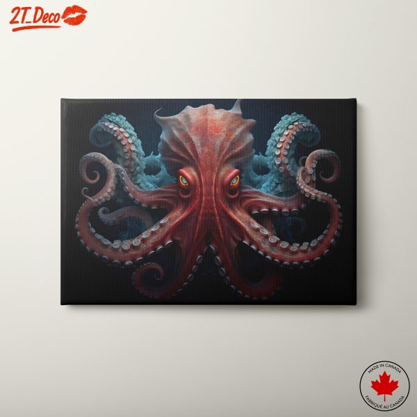 Dynamic Octopus Art for Modern Spaces