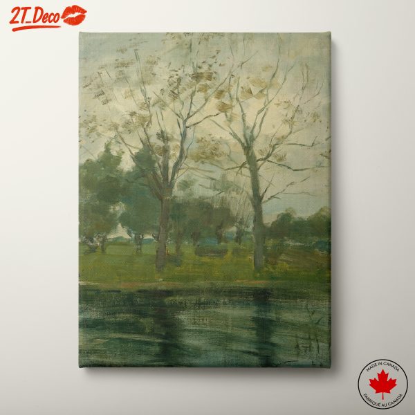Serene Nature Landscape with Reflecting Water