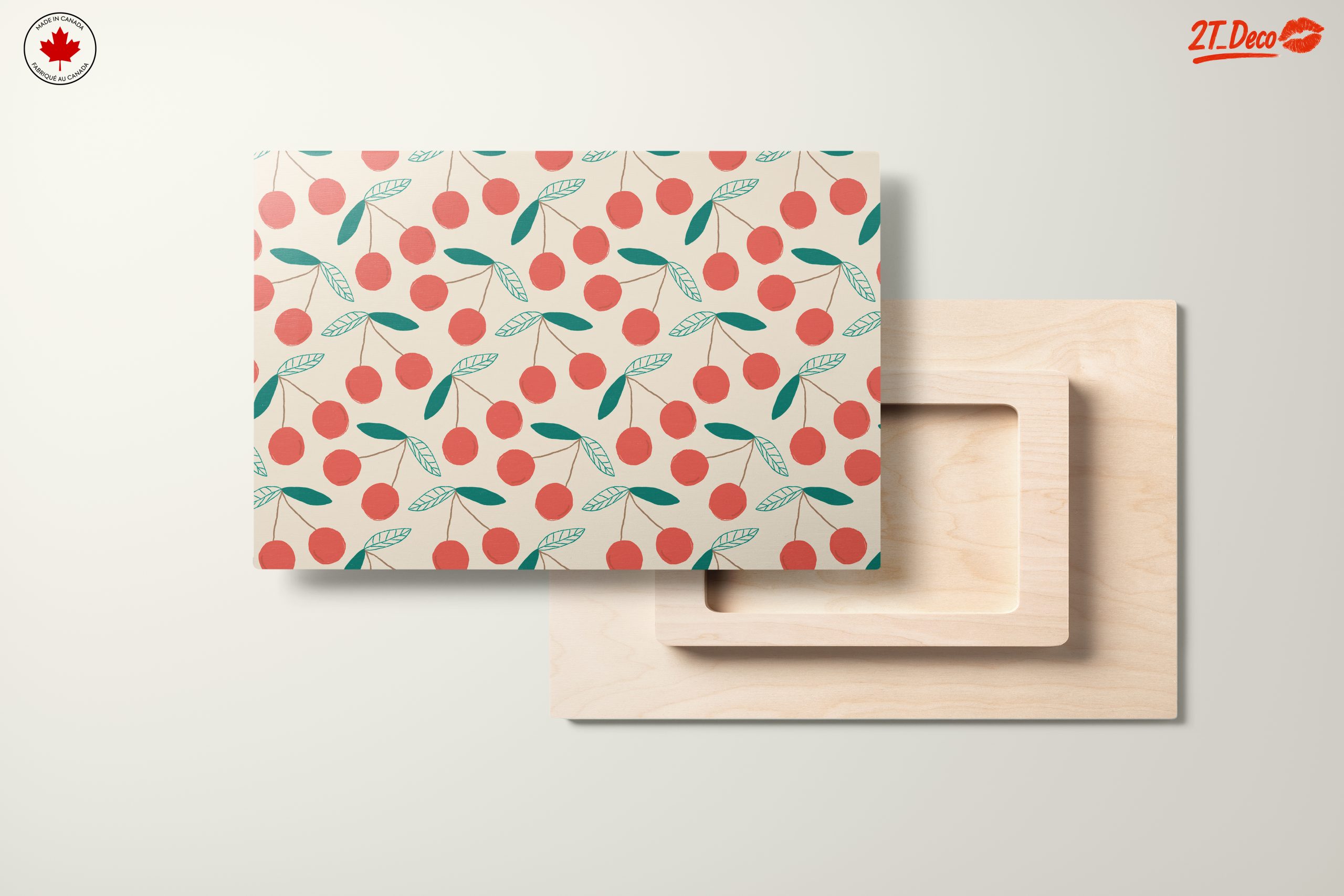 Charming Cherry Botanical Art Pattern - Image 11