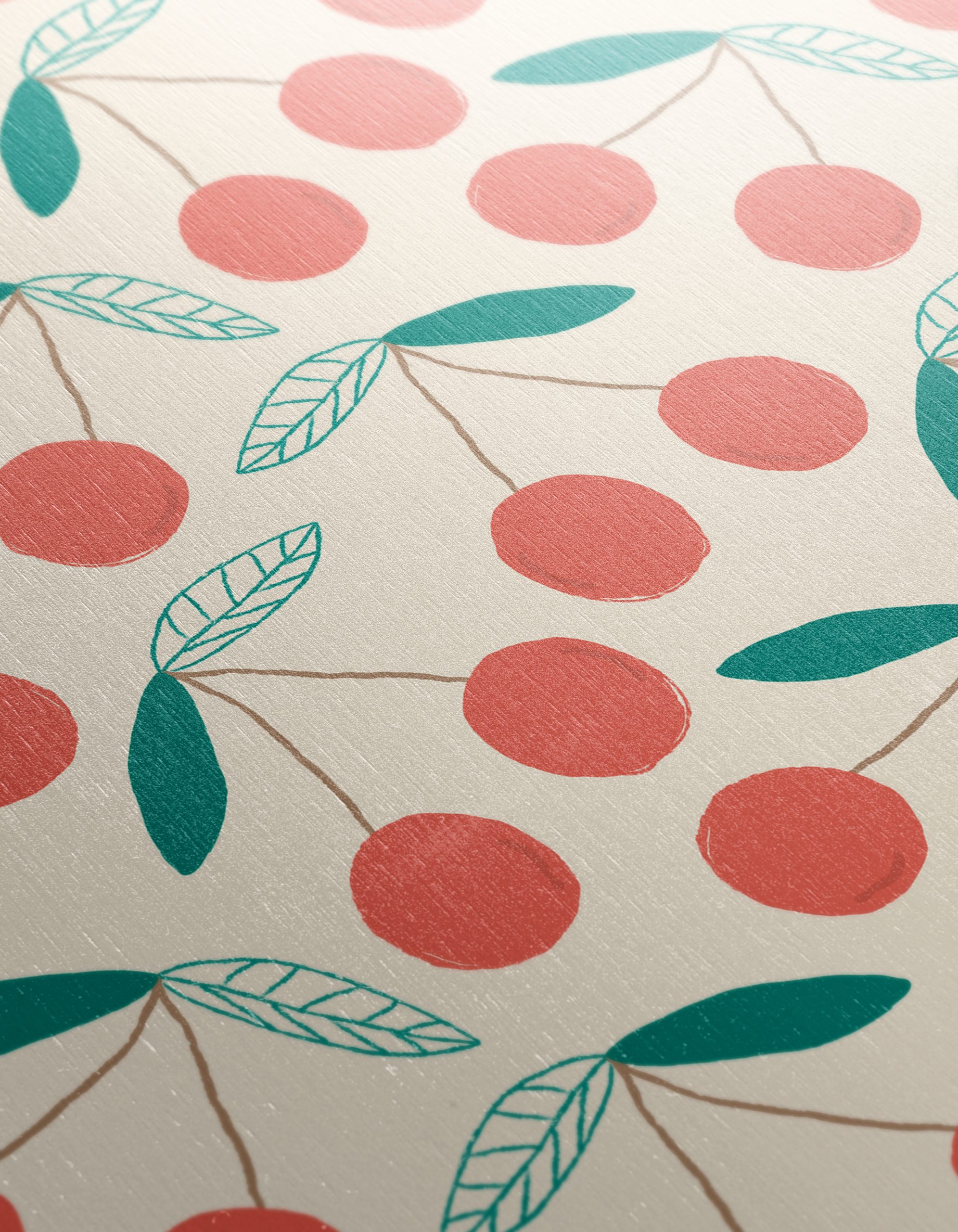 Charming Cherry Botanical Art Pattern - Image 12