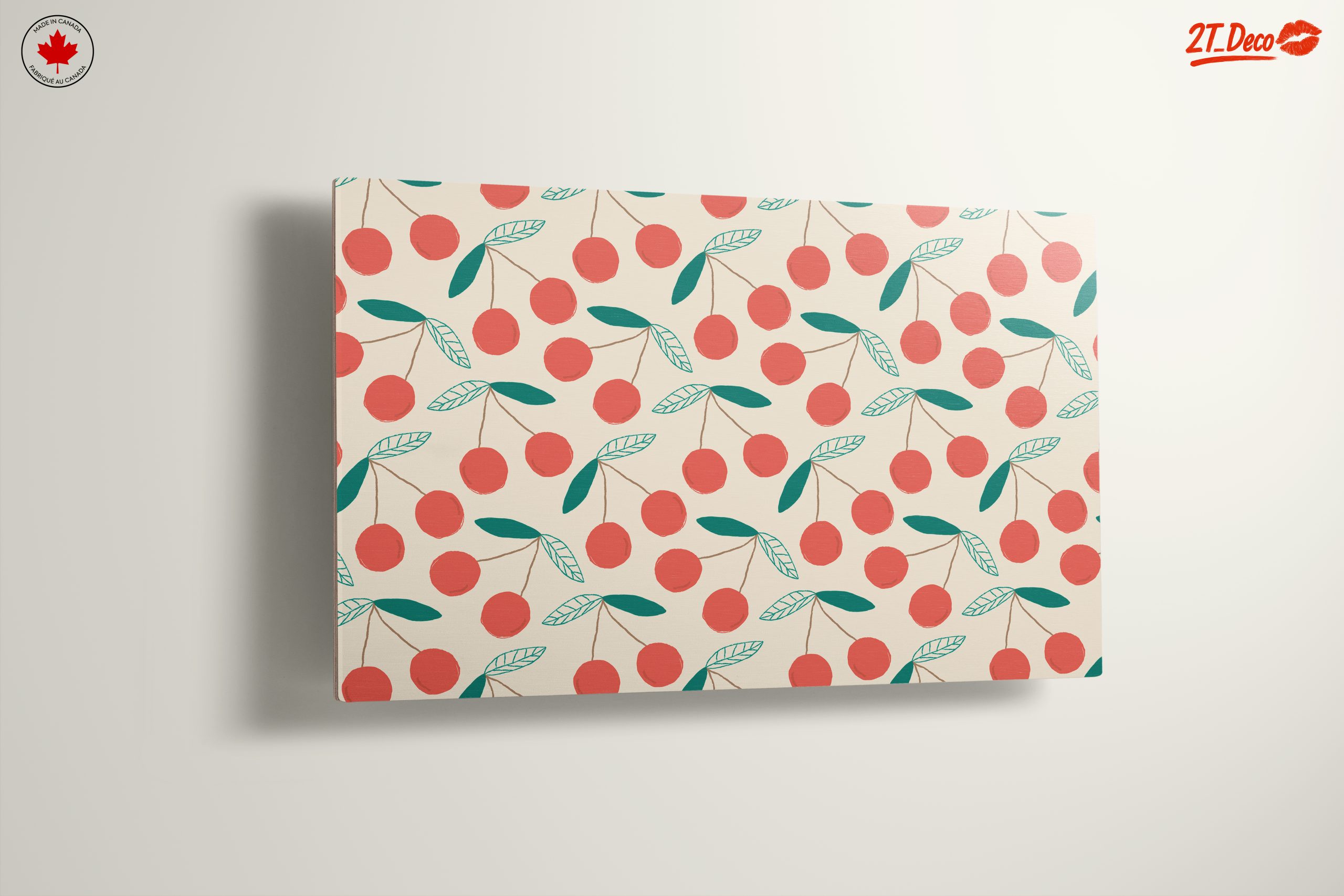 Charming Cherry Botanical Art Pattern - Image 13