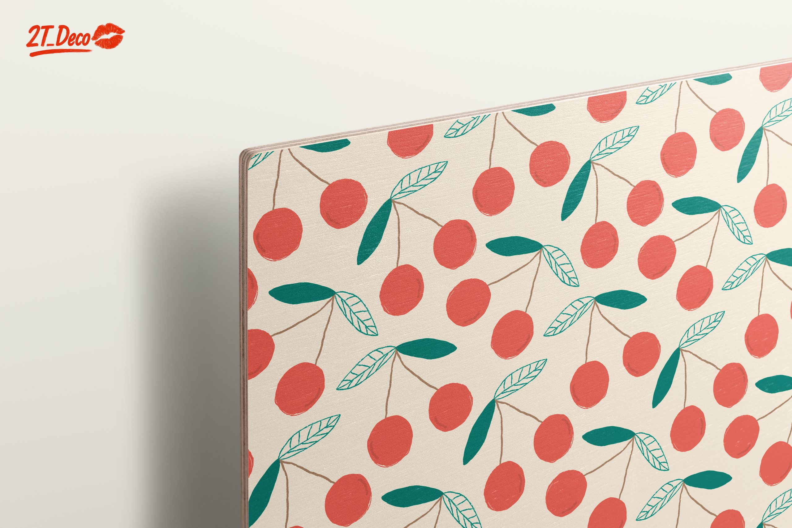 Charming Cherry Botanical Art Pattern - Image 15