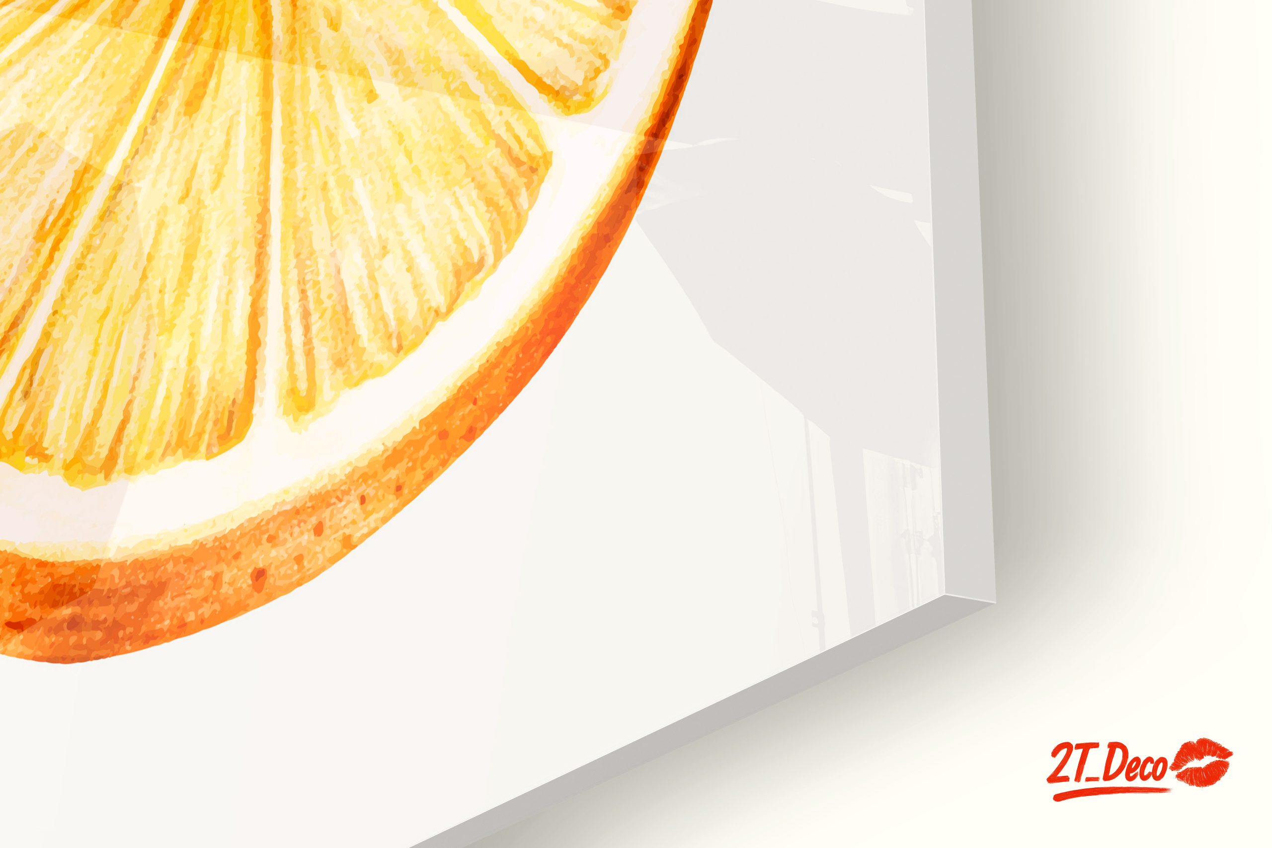 Vibrant Abstract Food Art of an Orange 2 - Image 9