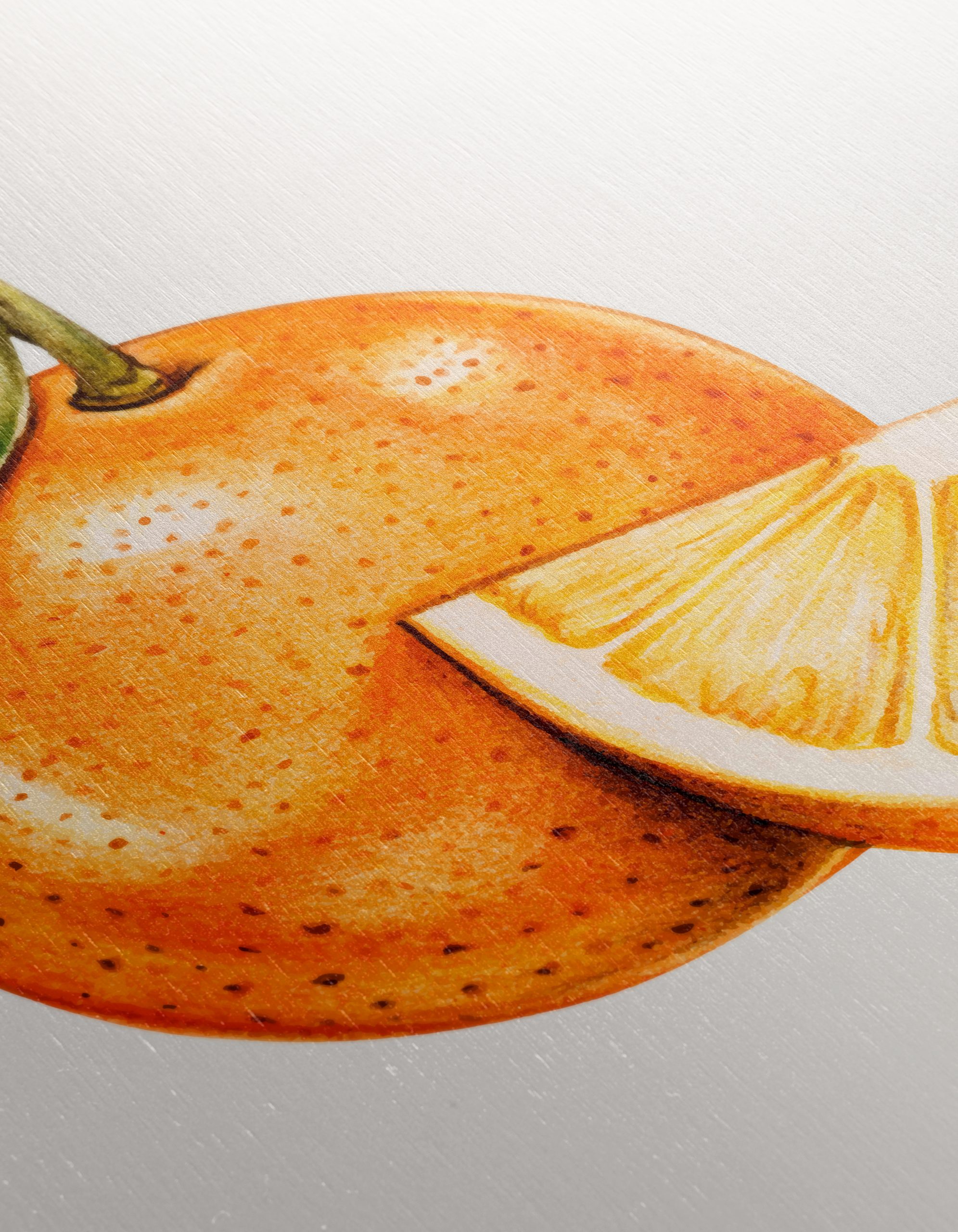 Vibrant Abstract Food Art of an Orange 2 - Image 12
