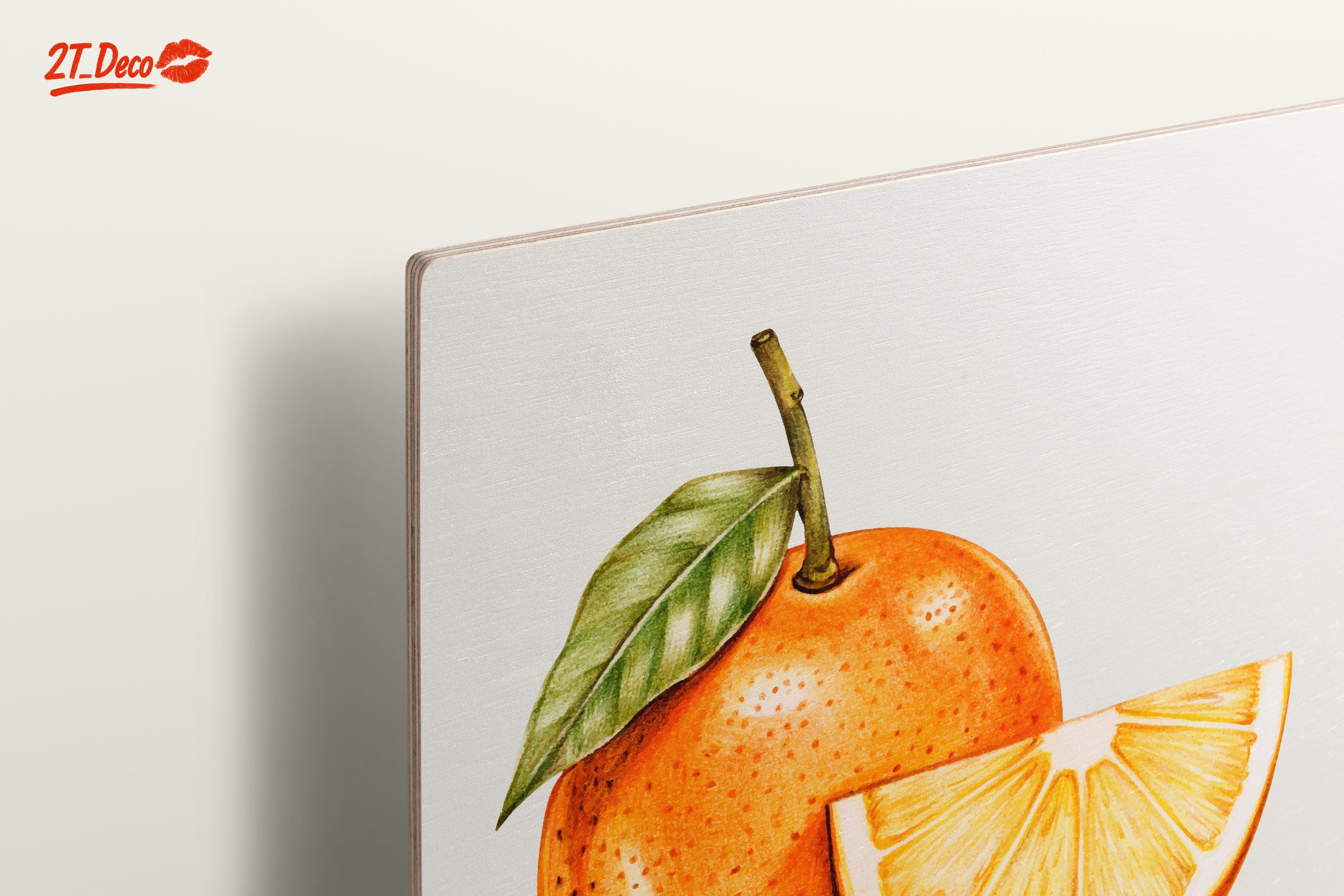 Vibrant Abstract Food Art of an Orange 2 - Image 15