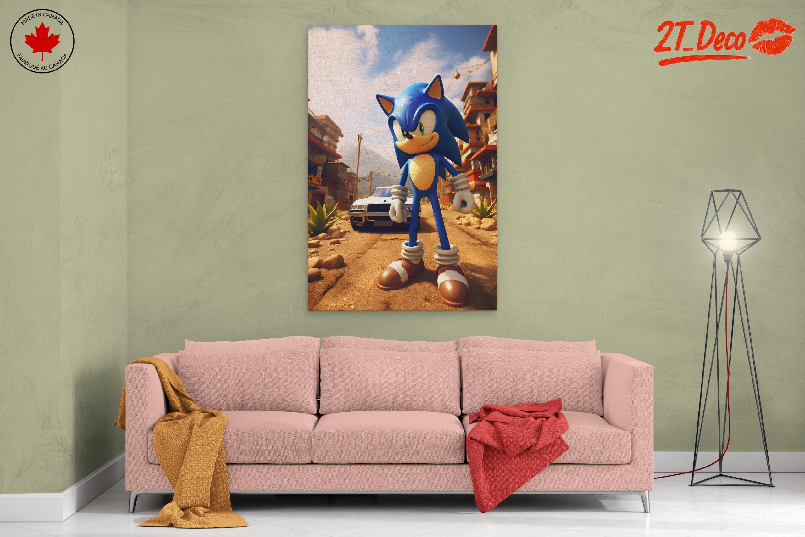 Sonic the Hedgehog Adventure Scene - Image 2