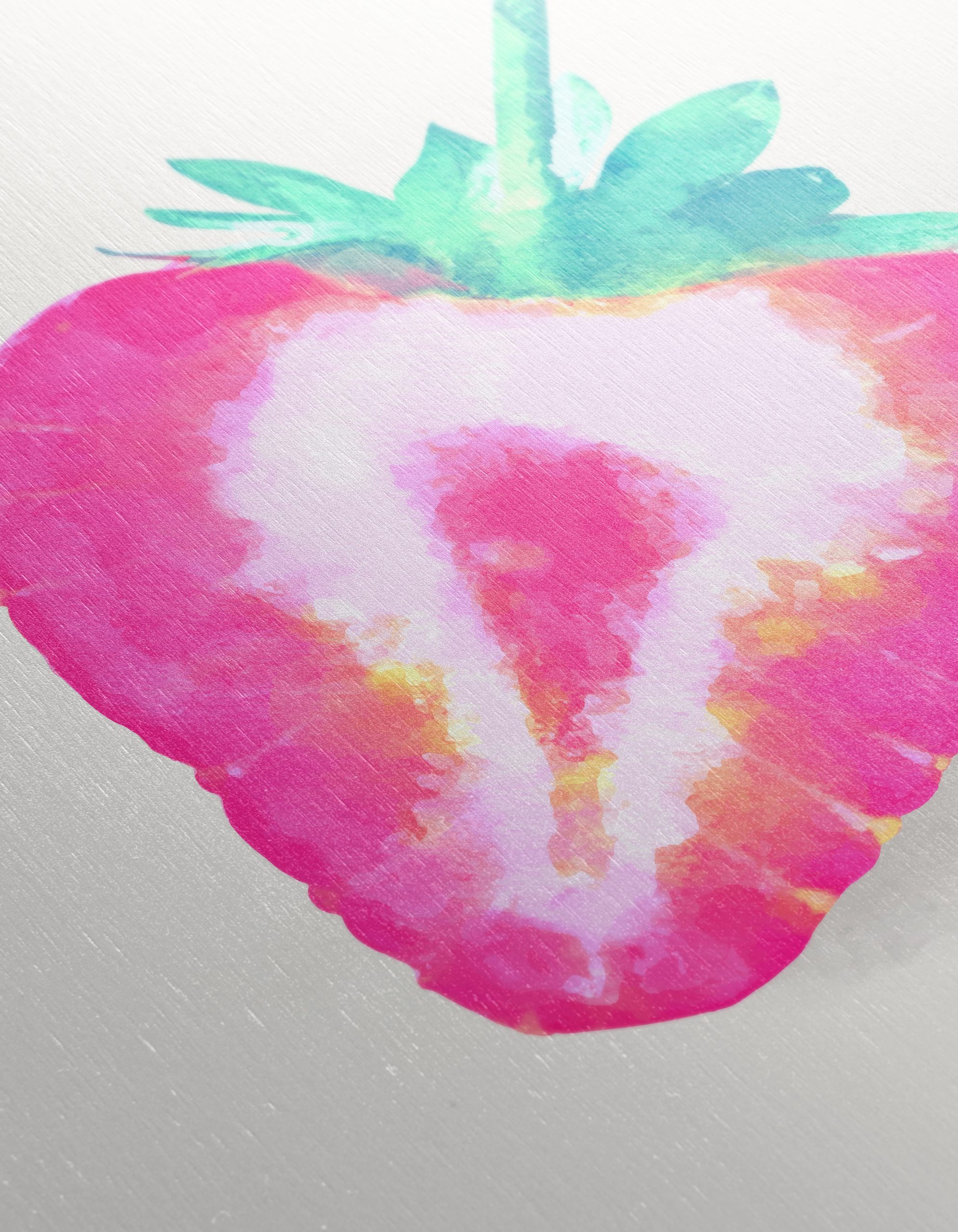 Vibrant Abstract Strawberry Art 2 - Image 12