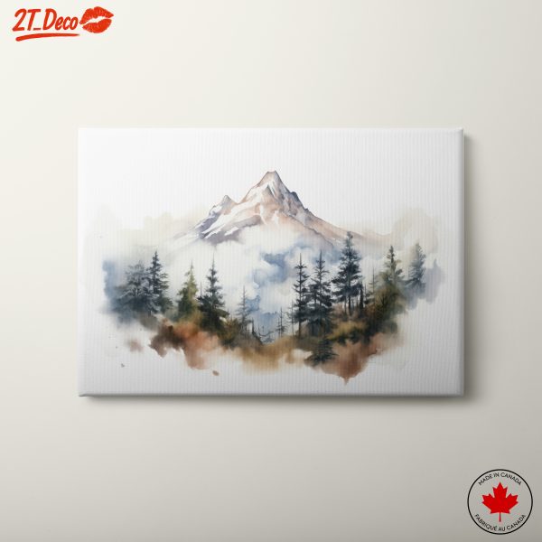 Majestic Mountain Adventure Landscape Art 2