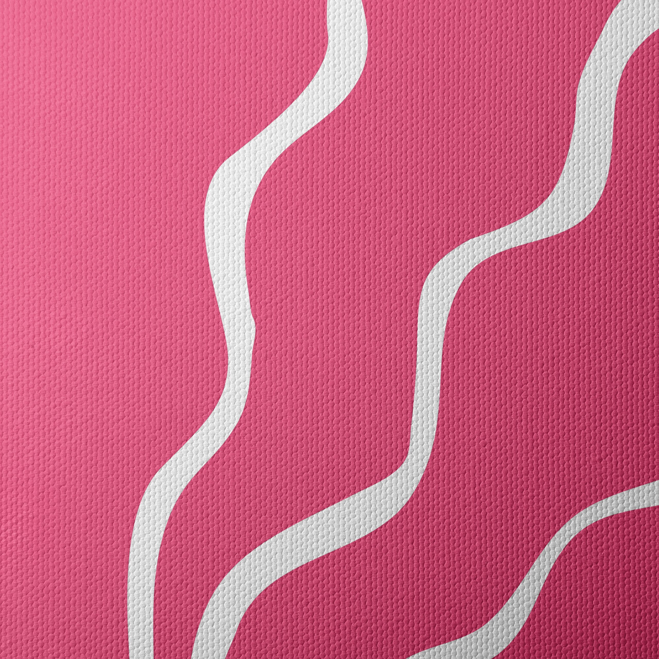 Vibrant Pink and Orange Abstract Design - Image 4