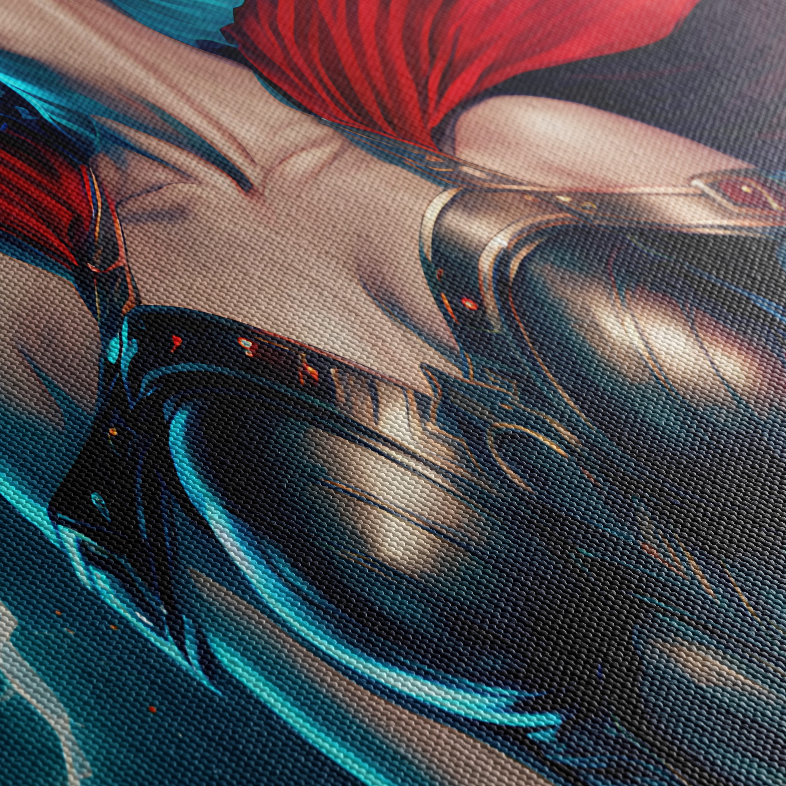 Vibrant Contemporary Character Artwork with Lightning - Image 5