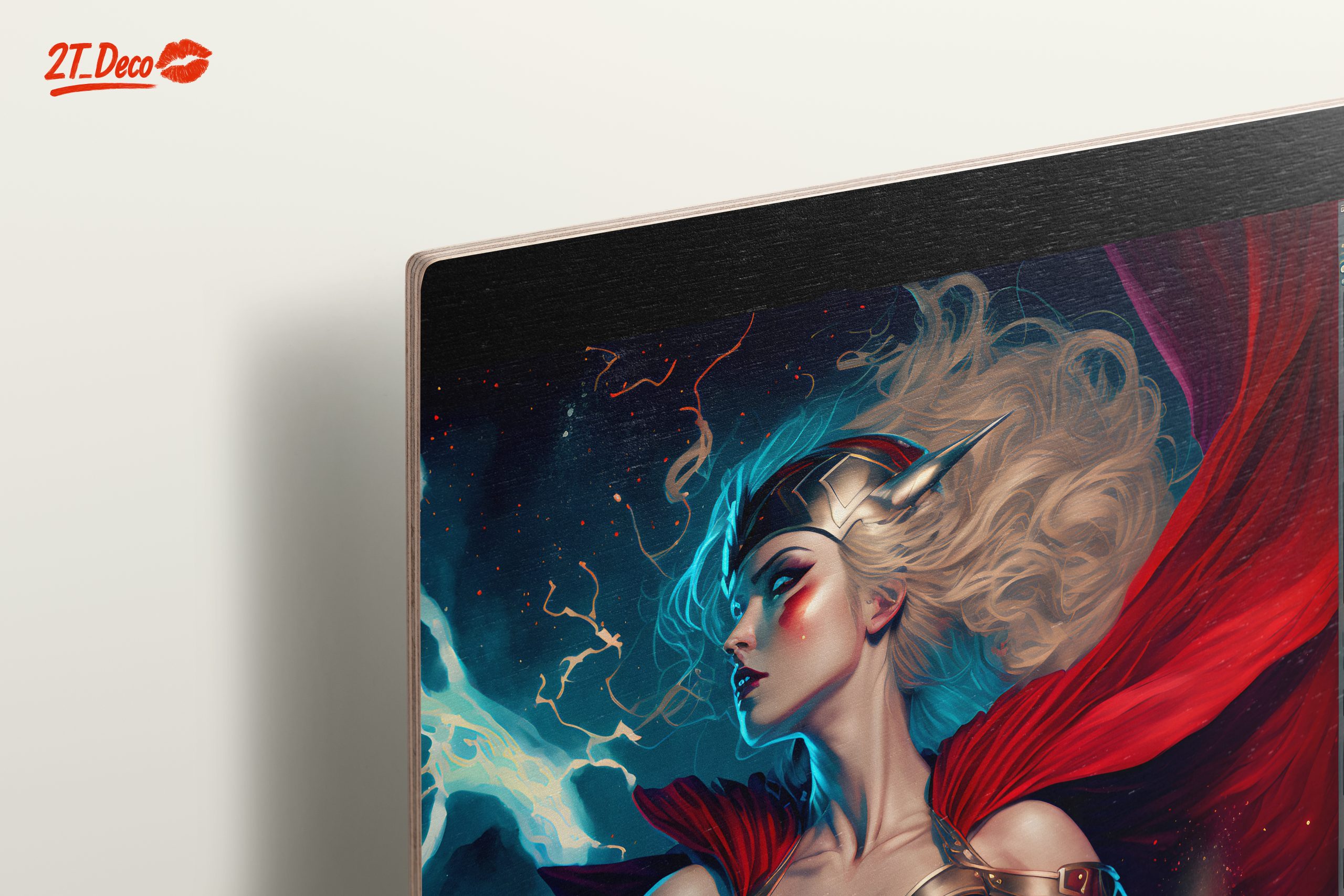 Vibrant Contemporary Character Artwork with Lightning - Image 15