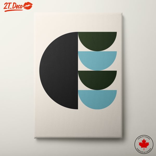 Modern Geometric Abstract Art Composition 2