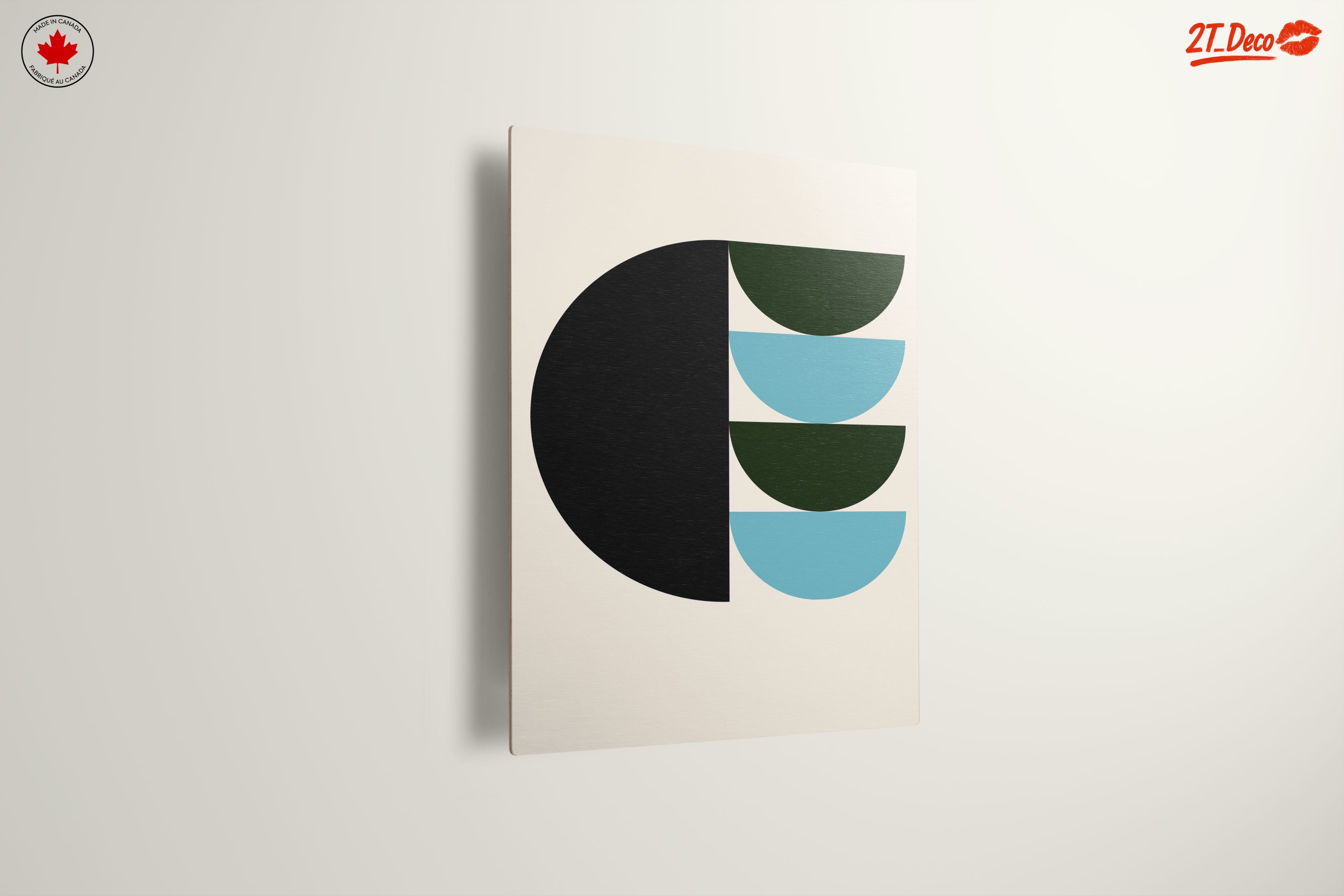 Modern Geometric Abstract Art Composition 2 - Image 13