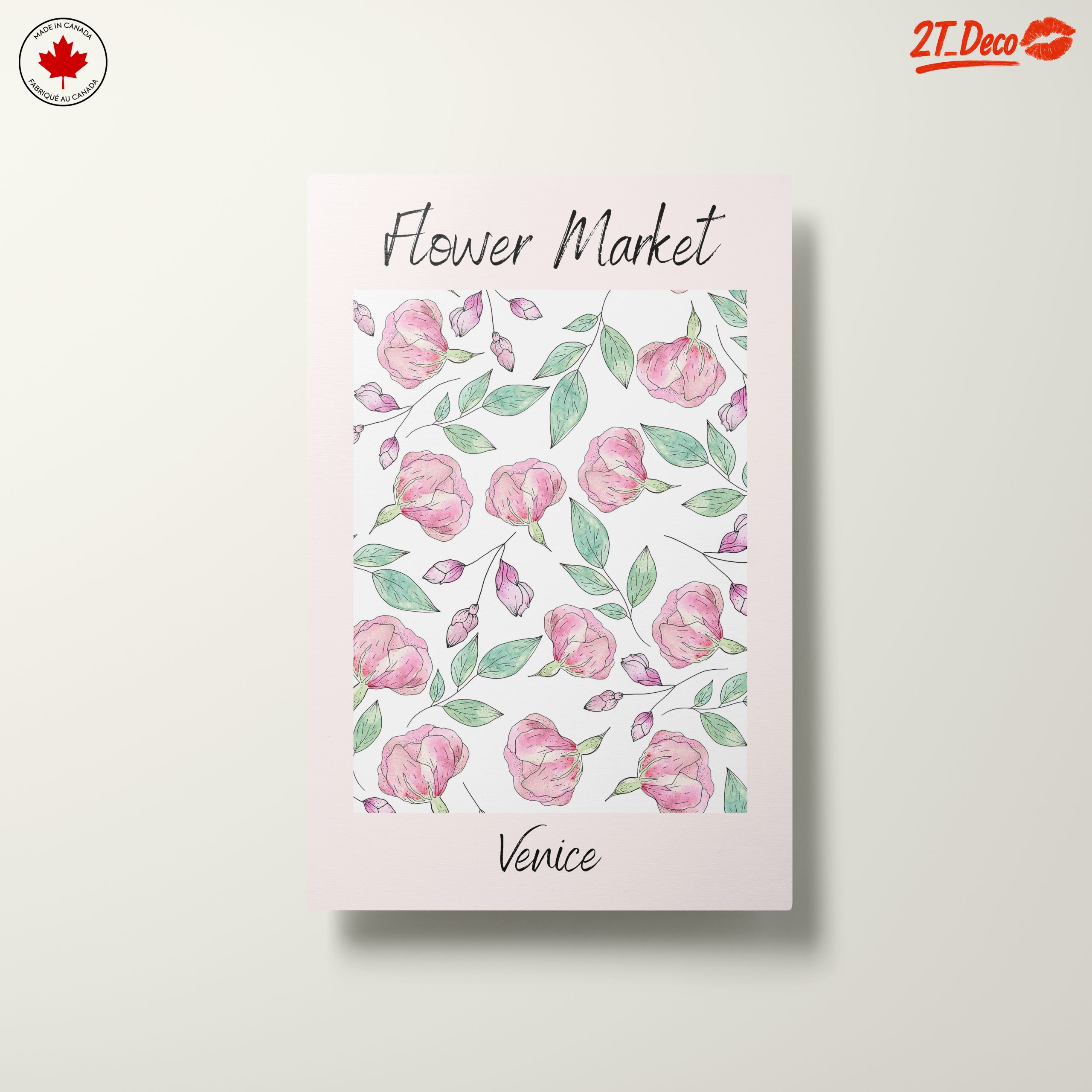 Flower Market Art Inspired by Venice - Image 10