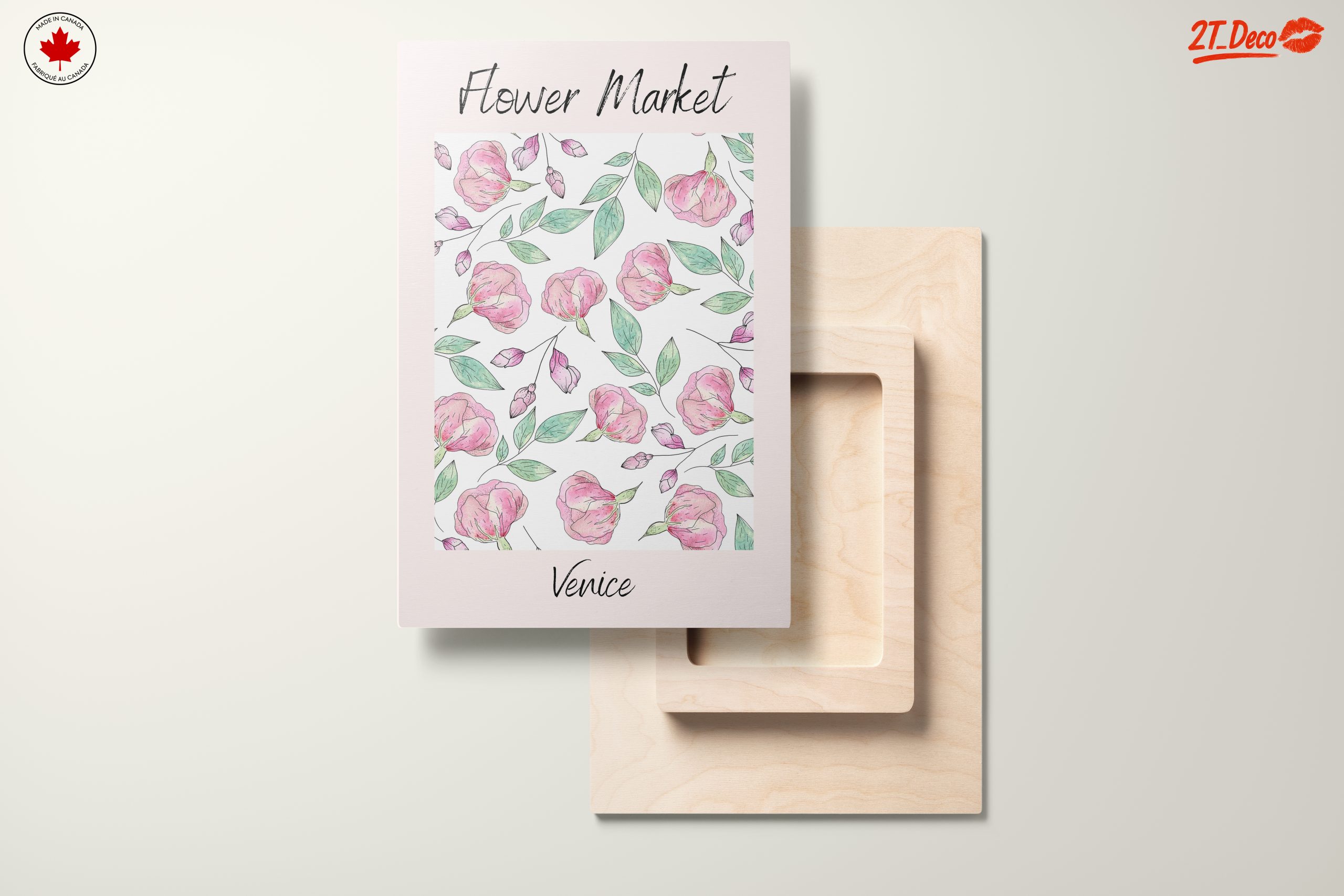 Flower Market Art Inspired by Venice - Image 11
