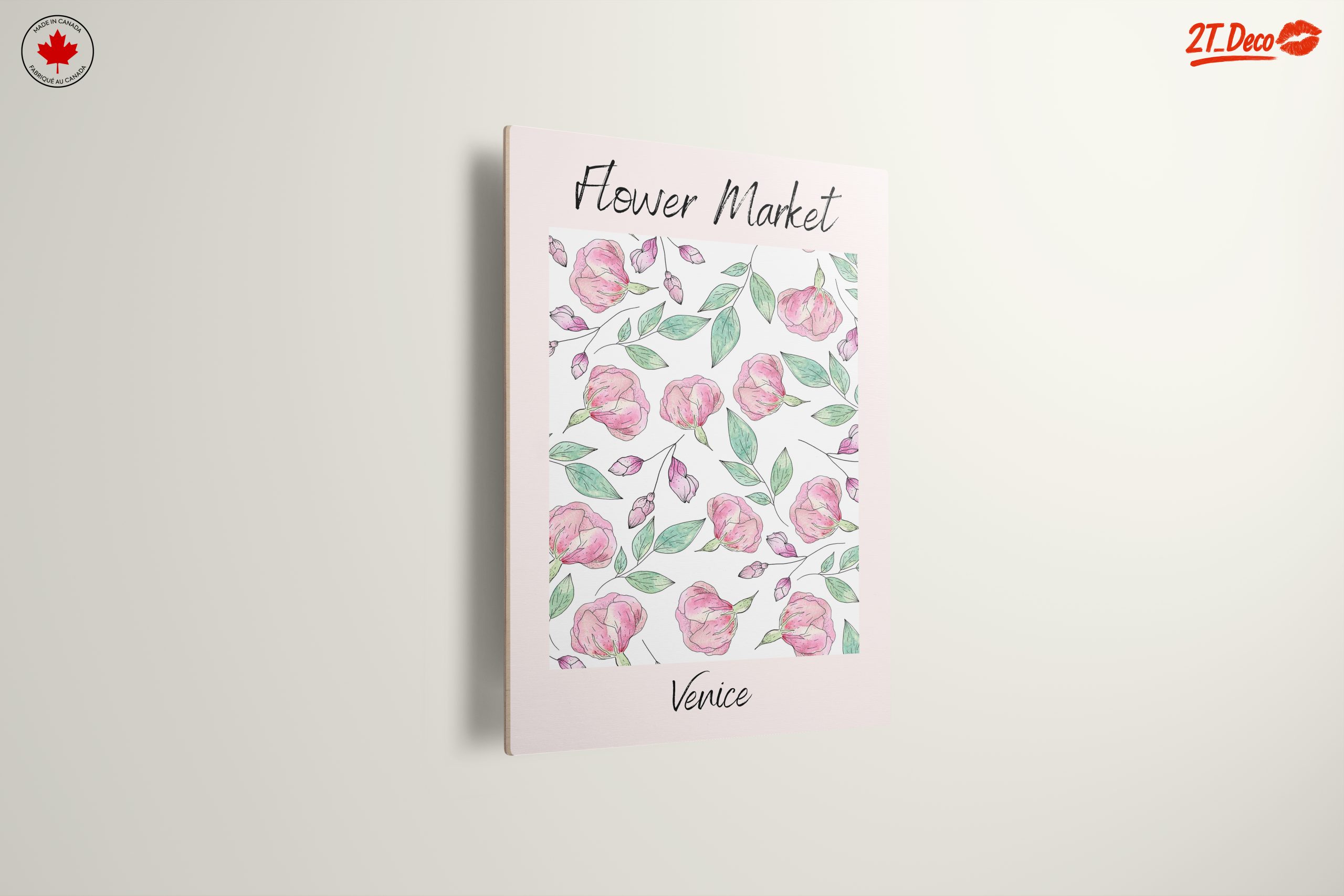 Flower Market Art Inspired by Venice - Image 13