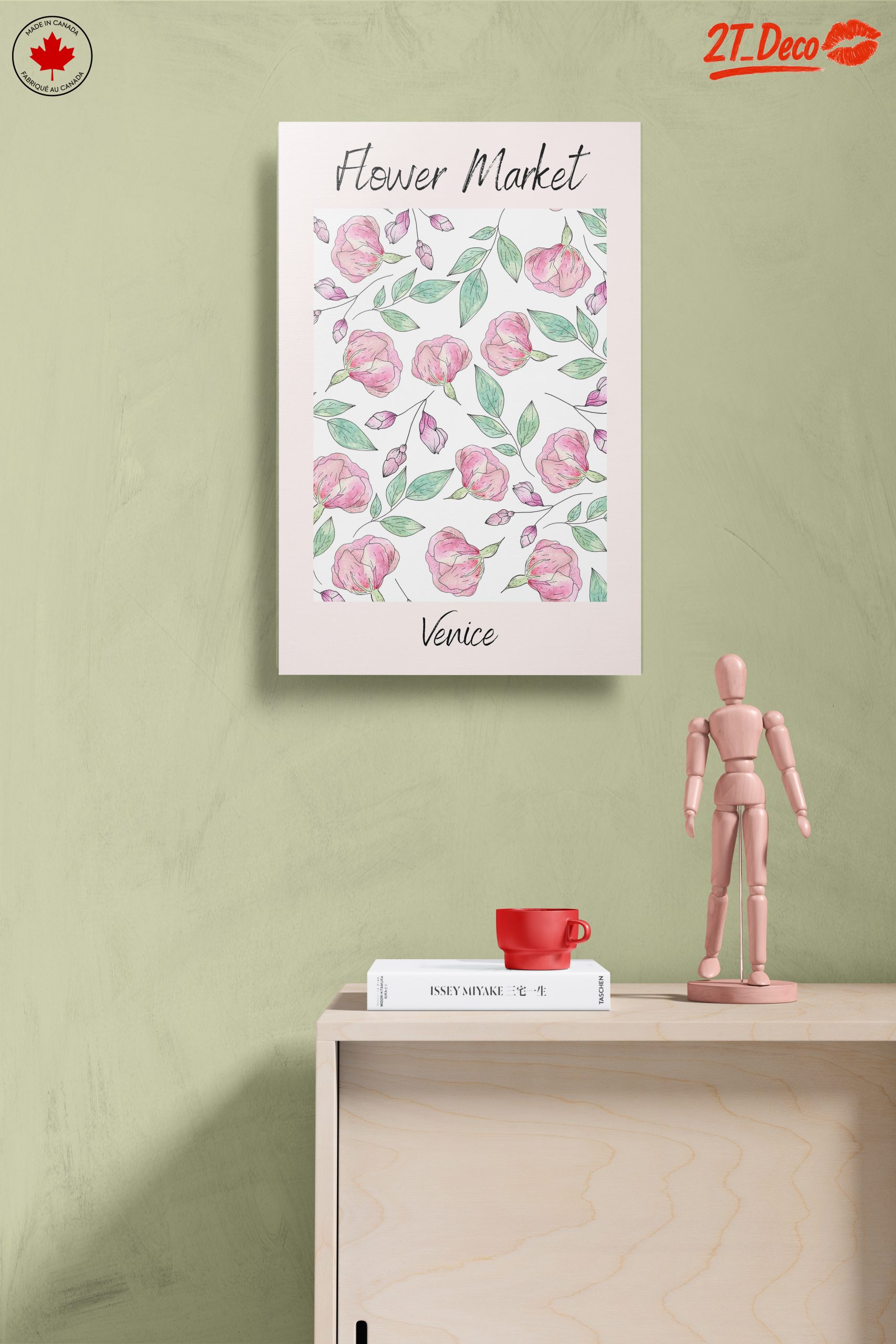 Flower Market Art Inspired by Venice - Image 14