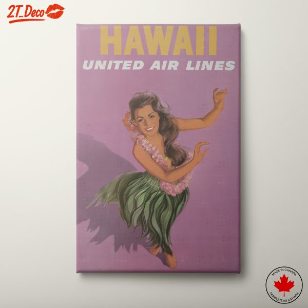 Hawaiian Hula Dancer Artwork