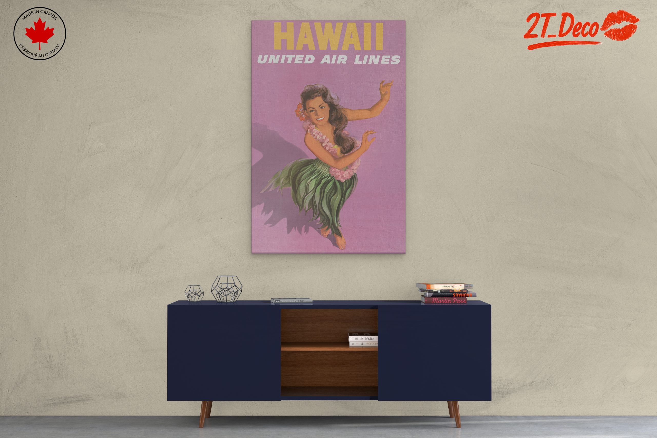 Hawaiian Hula Dancer Artwork - Image 3