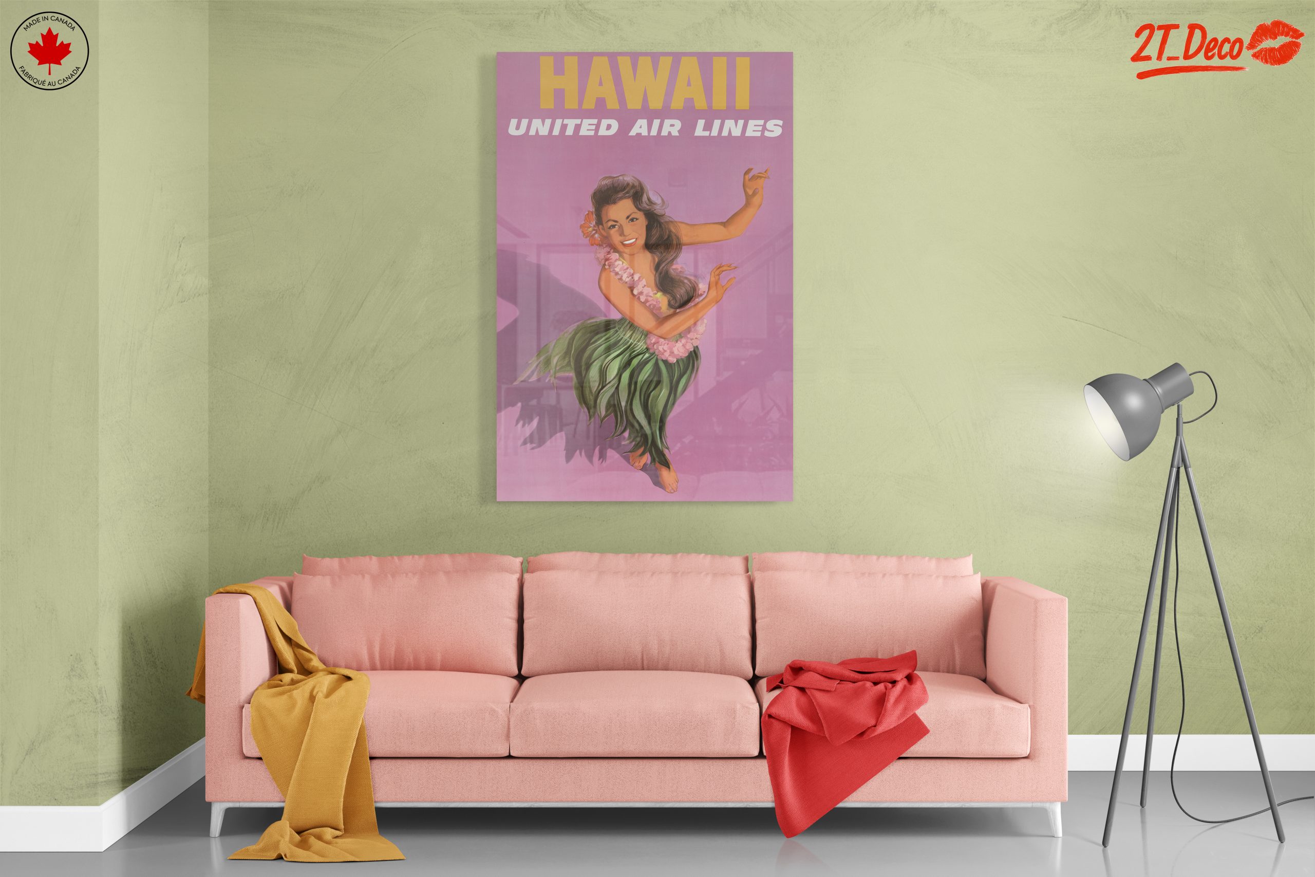 Hawaiian Hula Dancer Artwork - Image 7