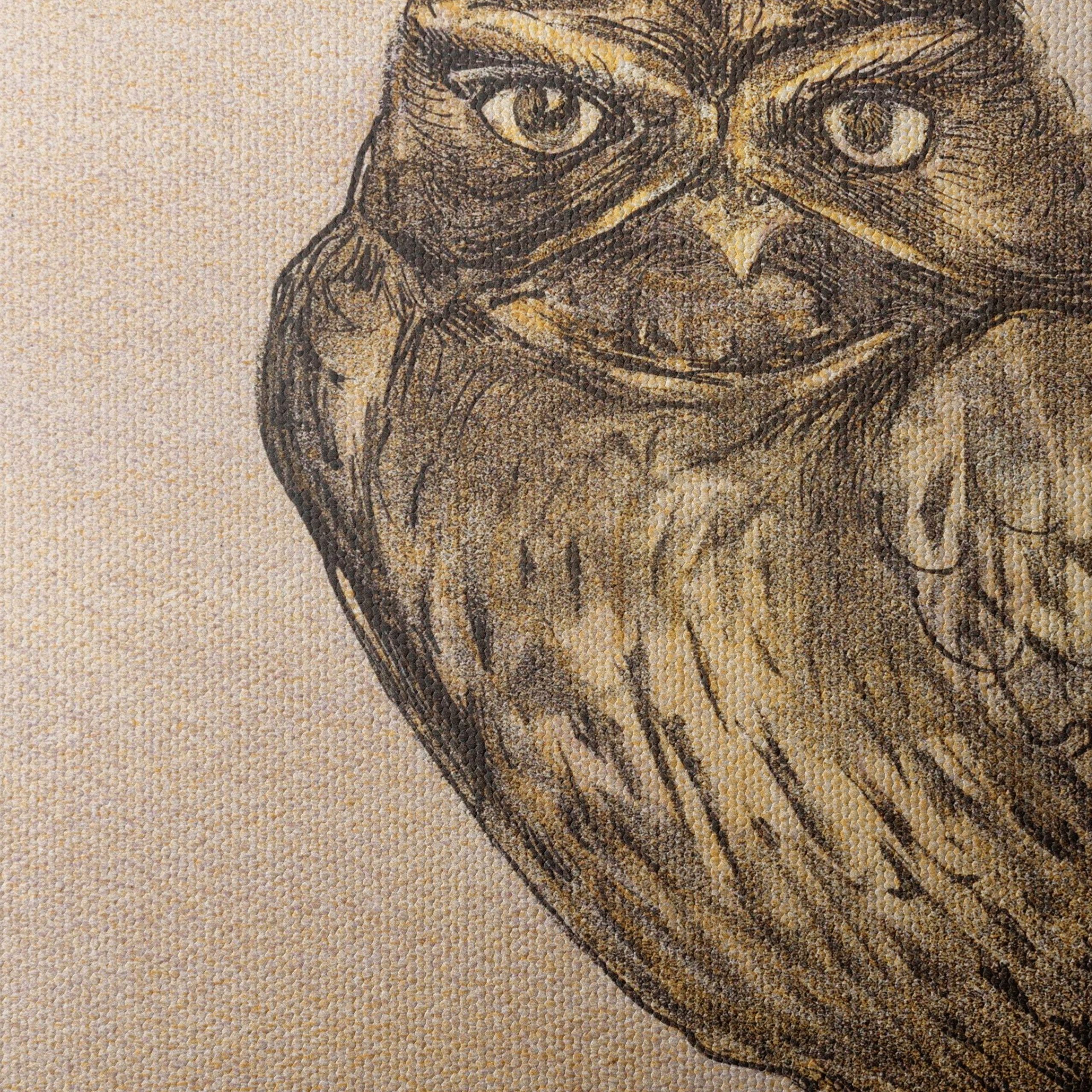 Detailed Owl Illustration Art - Image 4