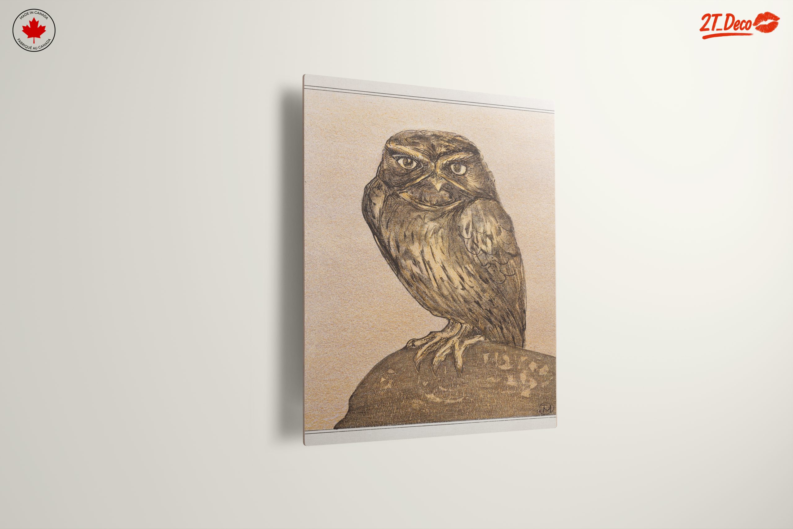 Detailed Owl Illustration Art - Image 13