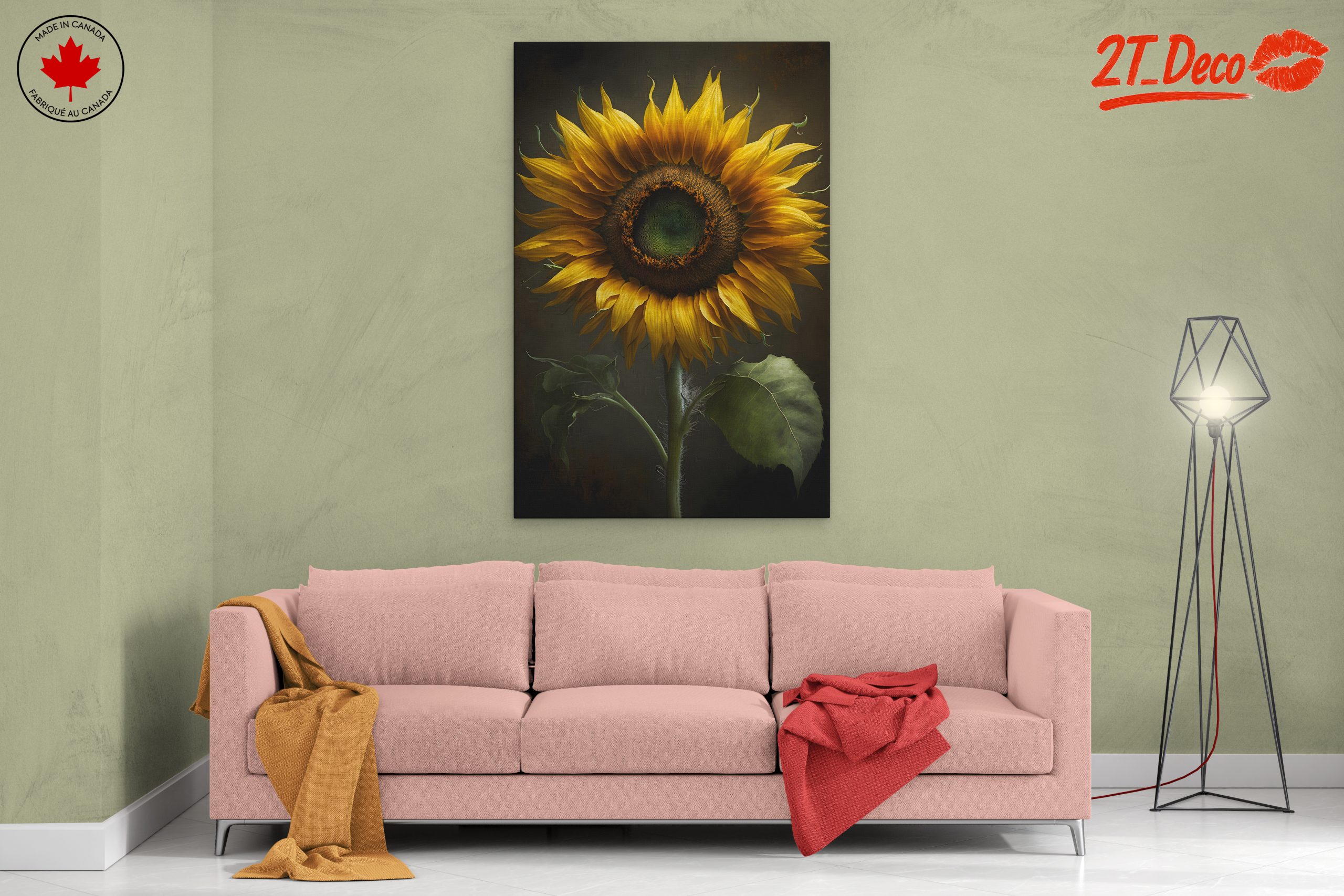 Stunning Sunflower Artwork - Image 2