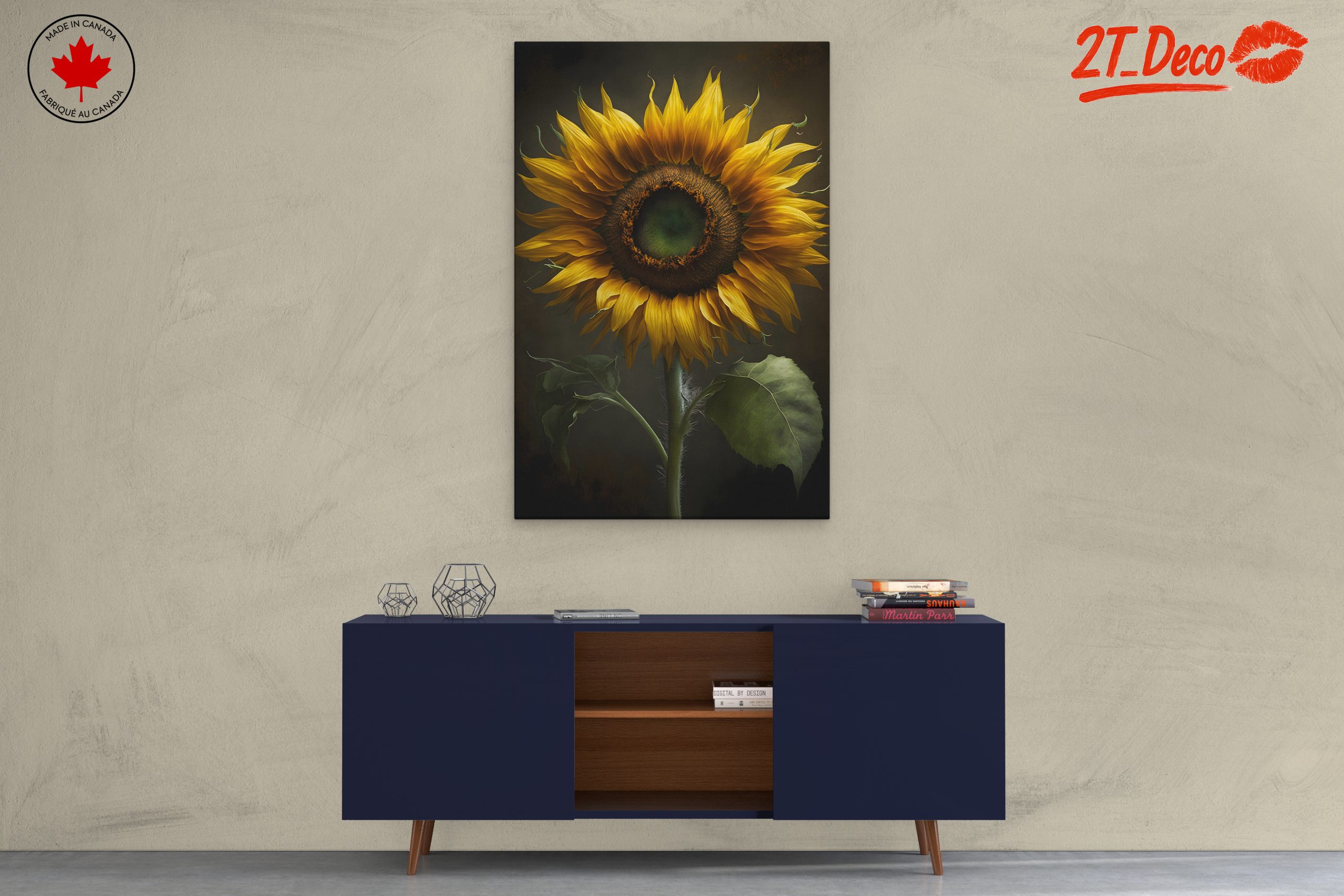 Stunning Sunflower Artwork - Image 3