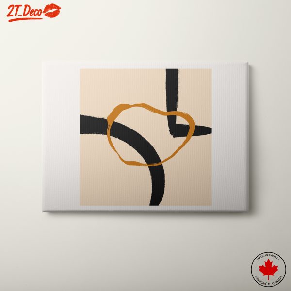 Modern Abstract Shapes Minimal Art