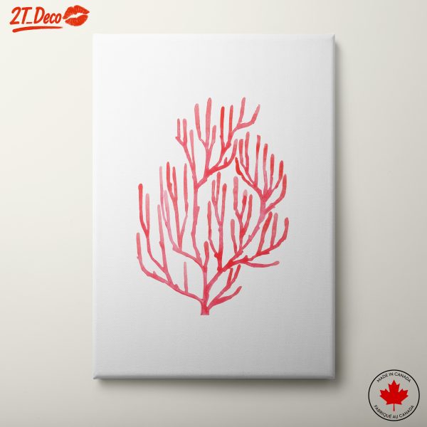 Vibrant Abstract Marine Coral Art