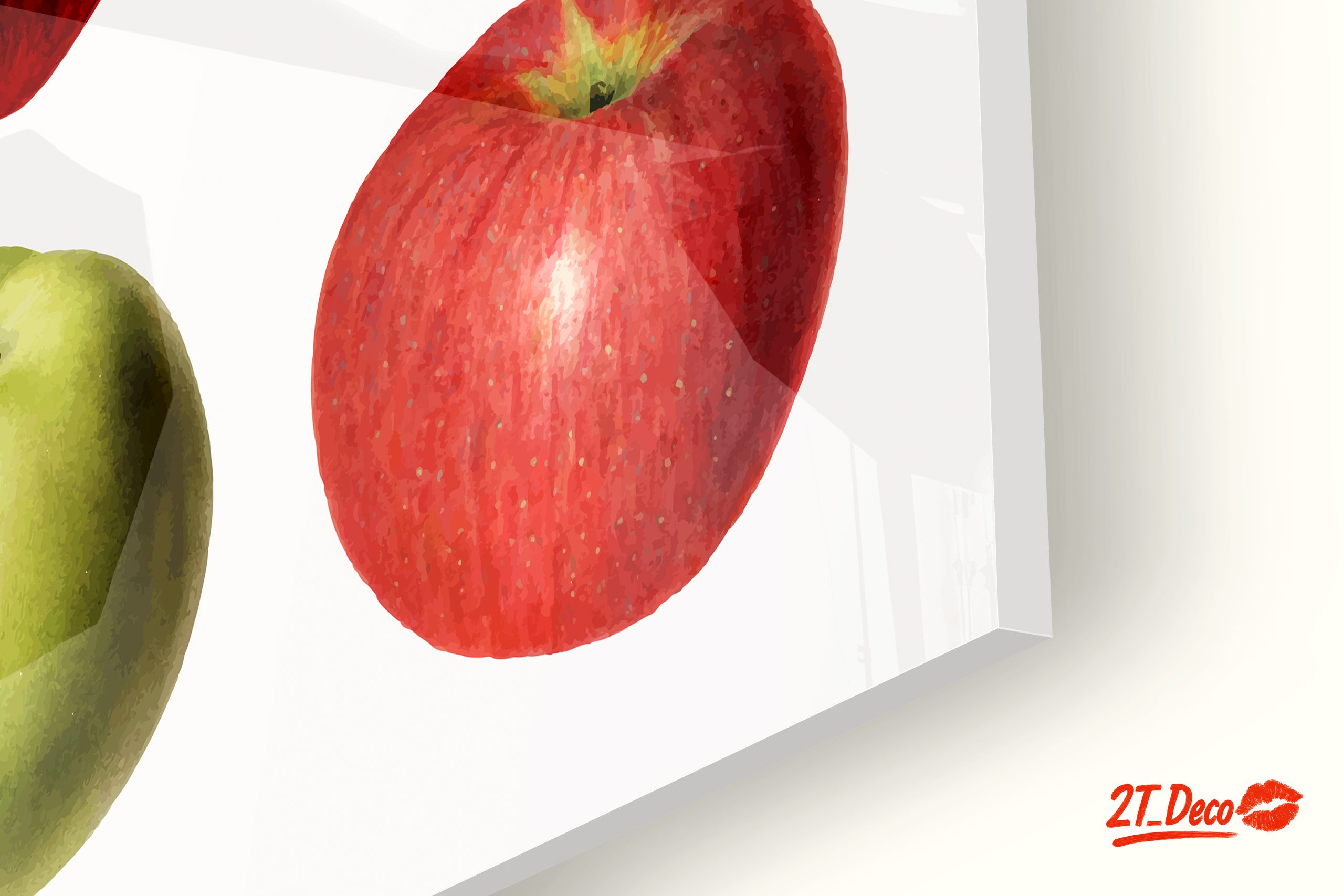 Colorful Abstract Apple Artwork - Image 9