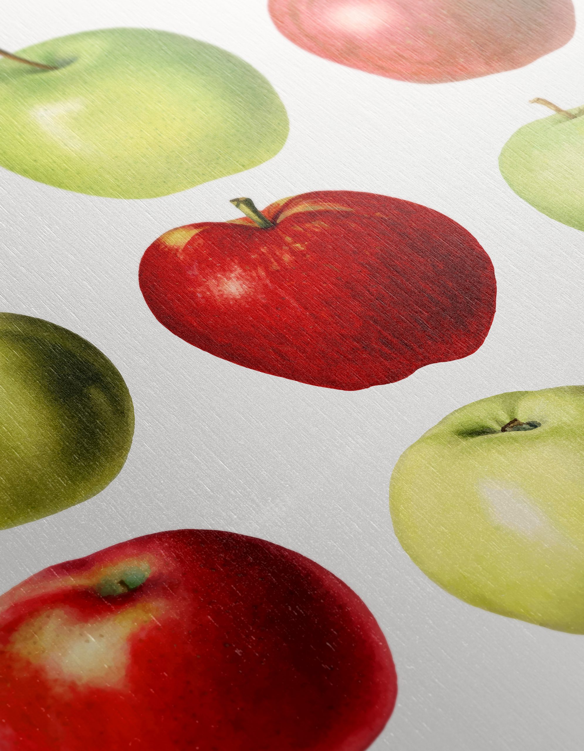 Colorful Abstract Apple Artwork - Image 12