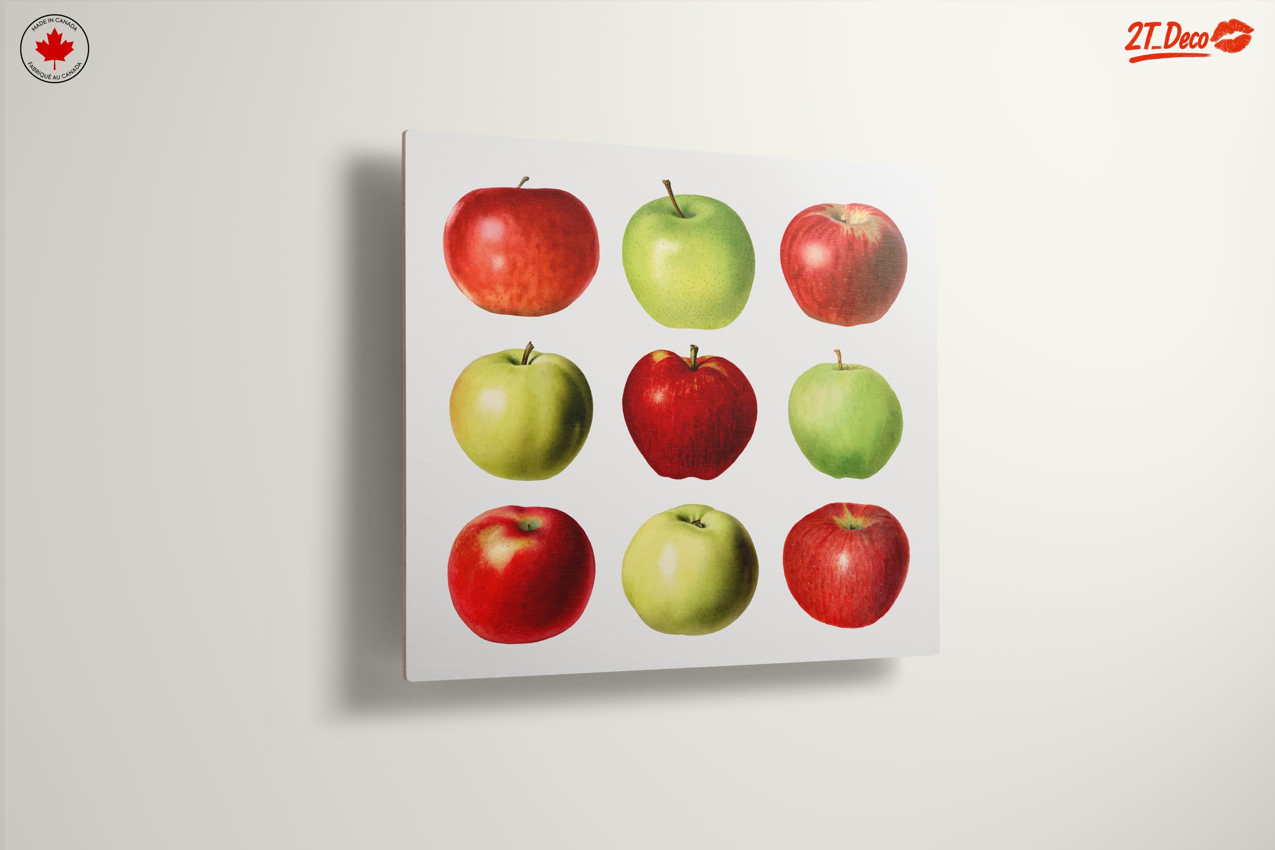 Colorful Abstract Apple Artwork - Image 13
