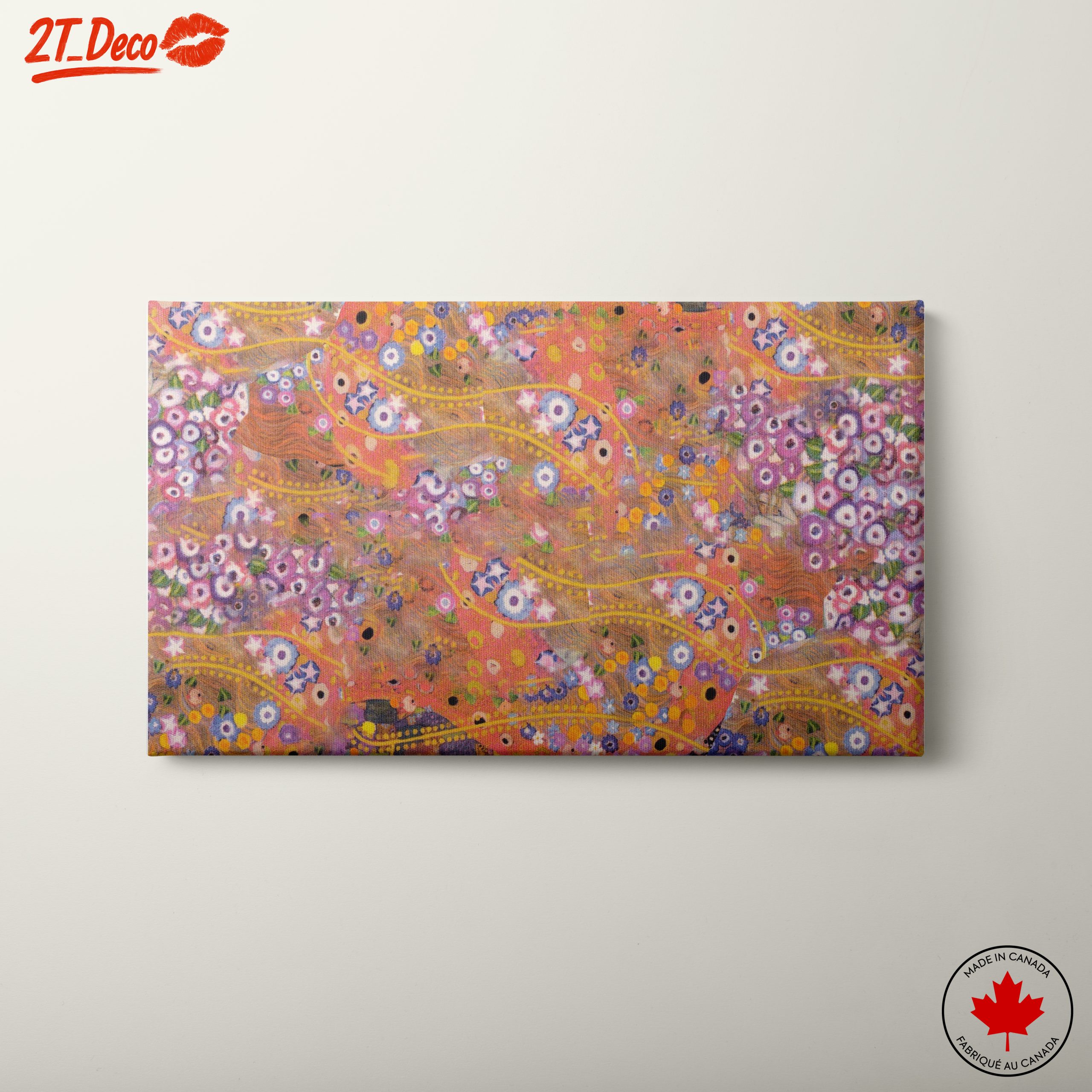Vibrant Abstract Floral Art 2