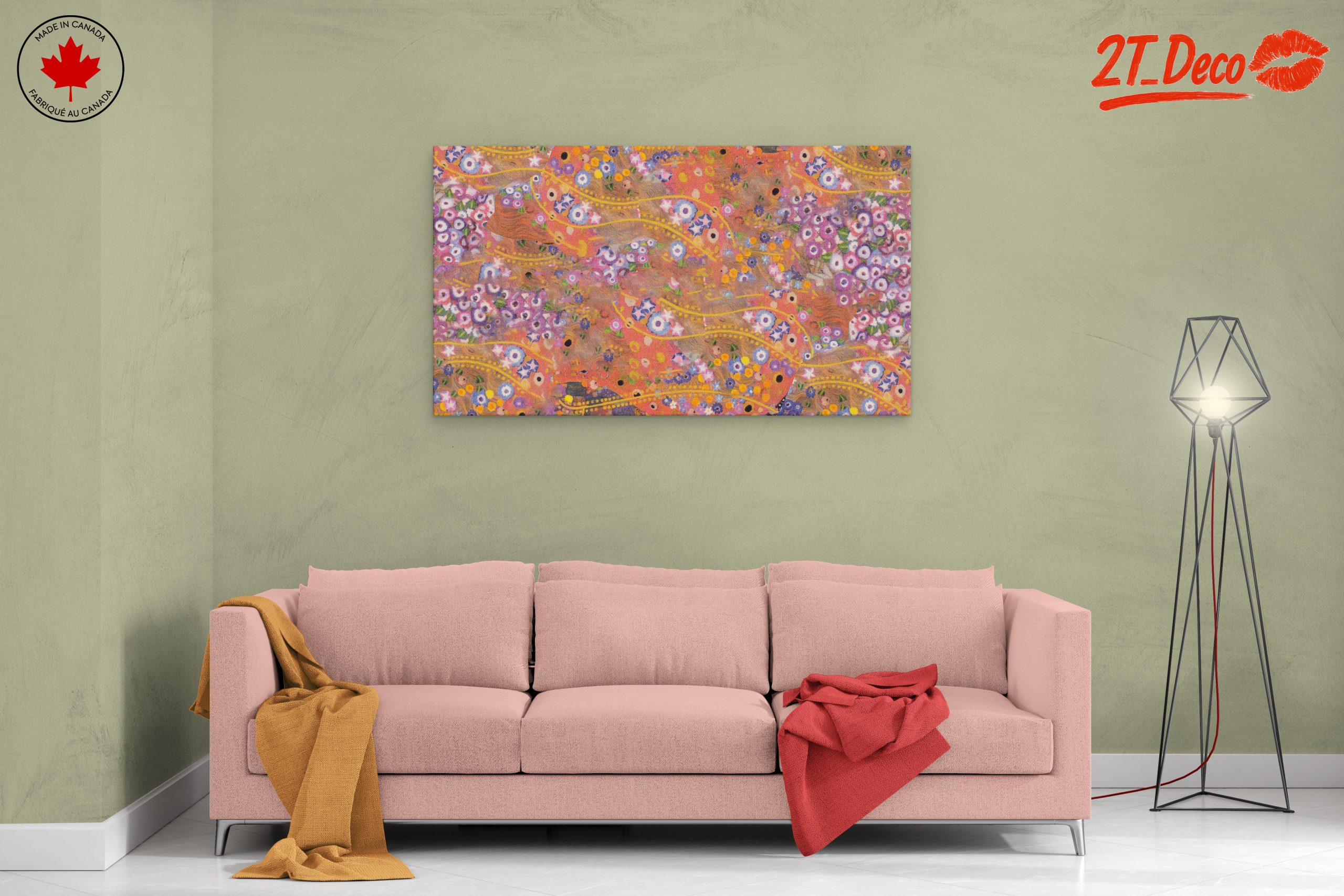 Vibrant Abstract Floral Art 2 - Image 2