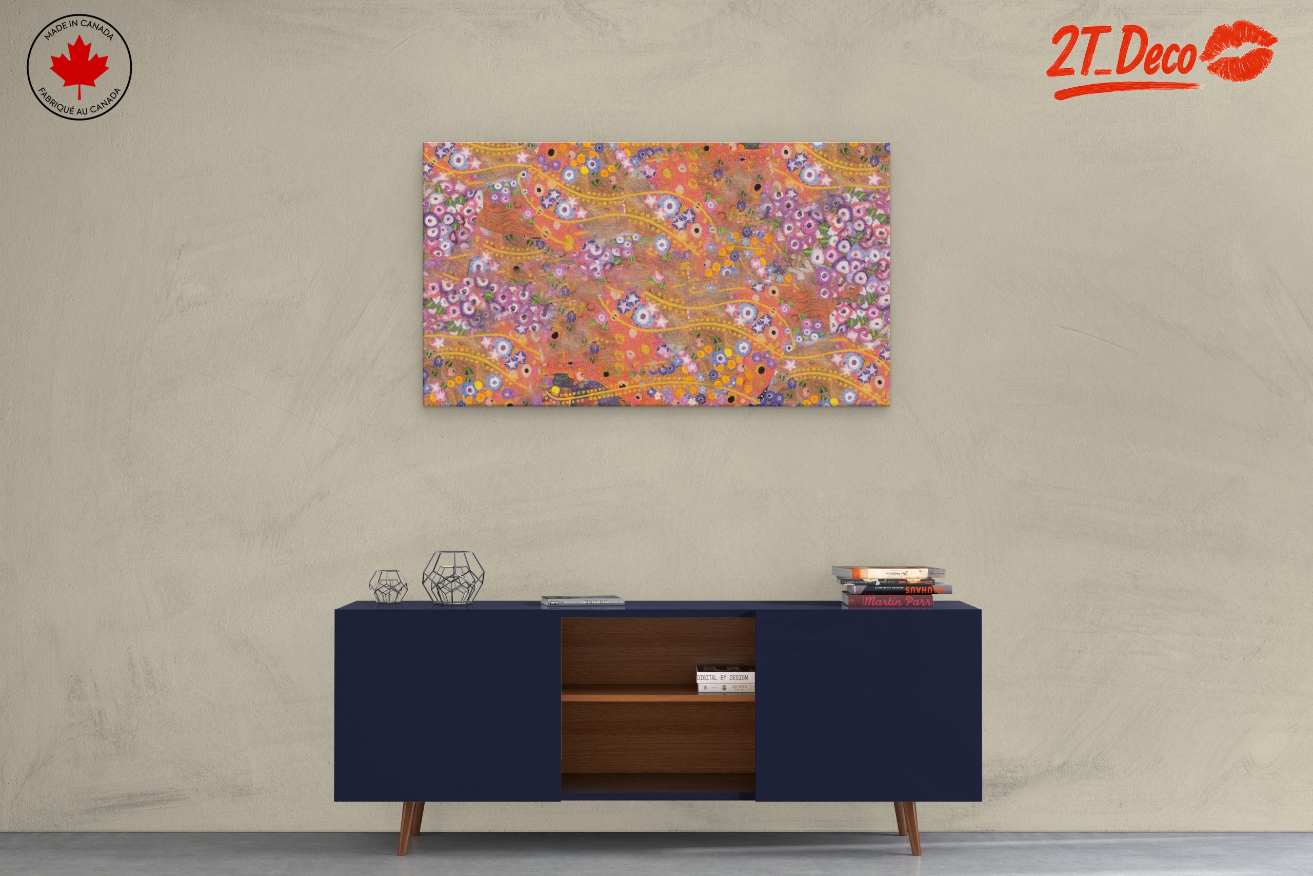 Vibrant Abstract Floral Art 2 - Image 3