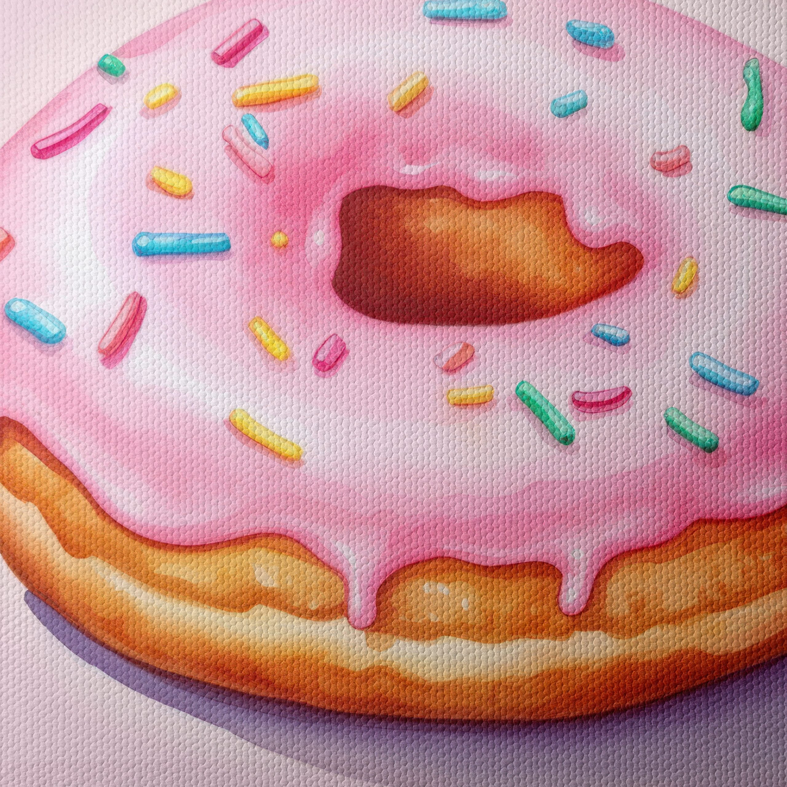 Abstract Donut Art with Colorful Sprinkles - Image 4