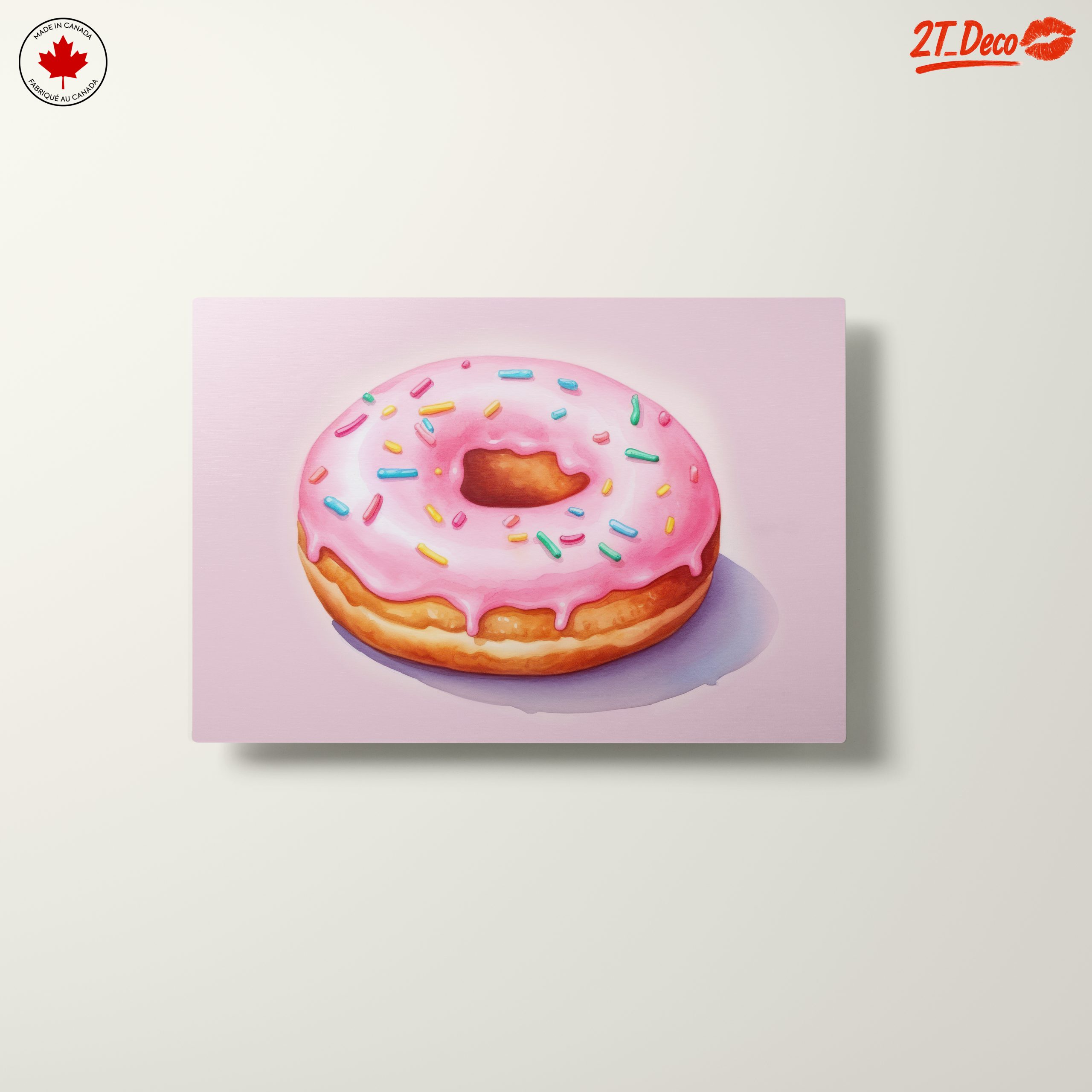 Abstract Donut Art with Colorful Sprinkles - Image 10