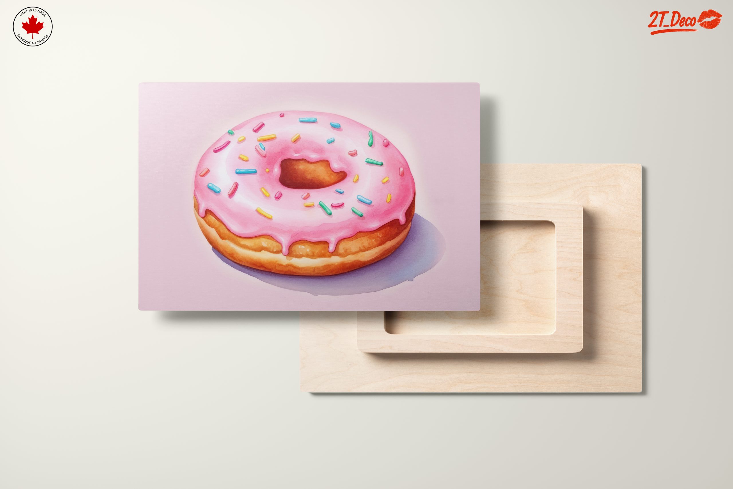 Abstract Donut Art with Colorful Sprinkles - Image 11