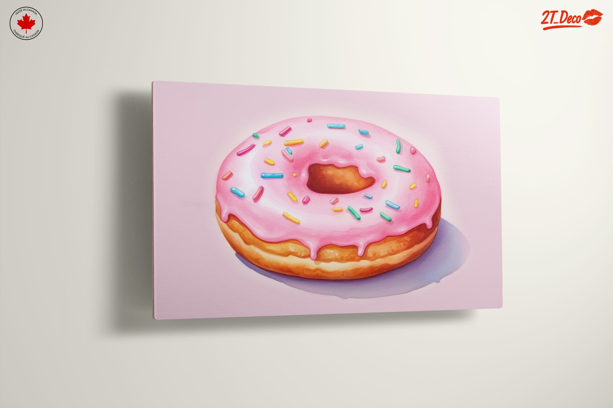 Abstract Donut Art with Colorful Sprinkles - Image 13