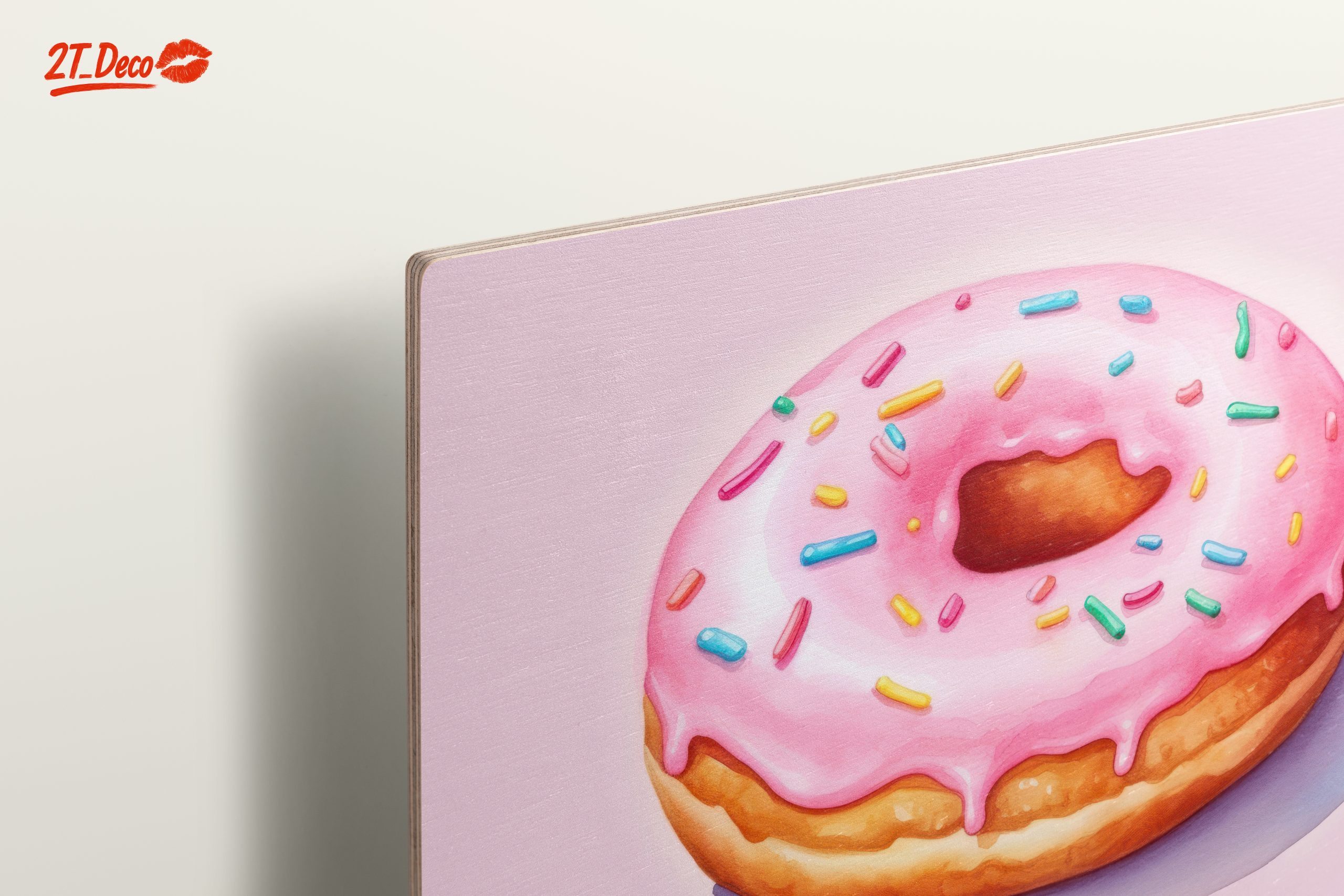 Abstract Donut Art with Colorful Sprinkles - Image 15