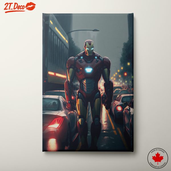 Iron Man Urban Action Art